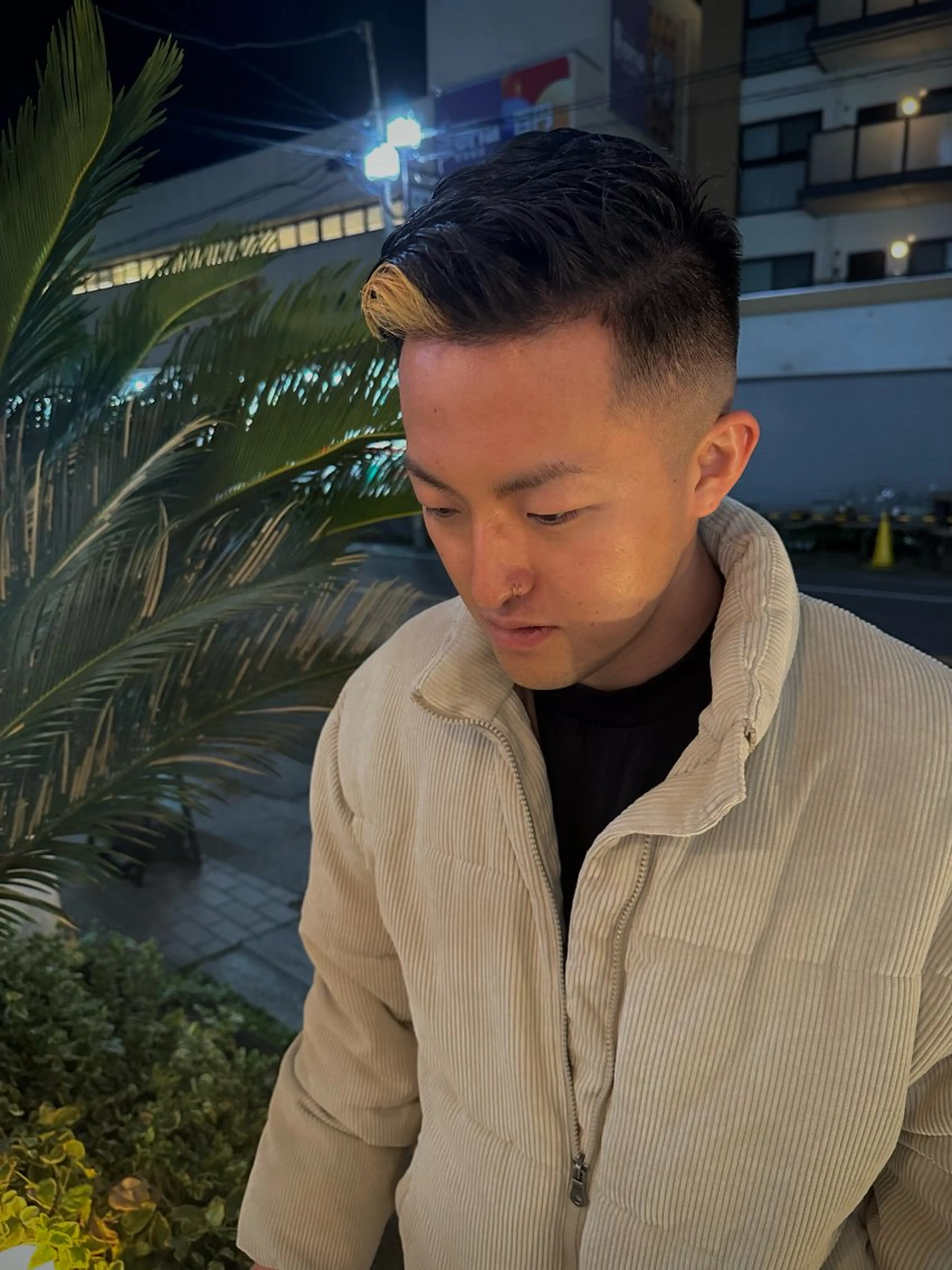 ショート カラー メンズ カット KAKERU/ボブ/ ショート/パーマ🌱のヘアスタイル