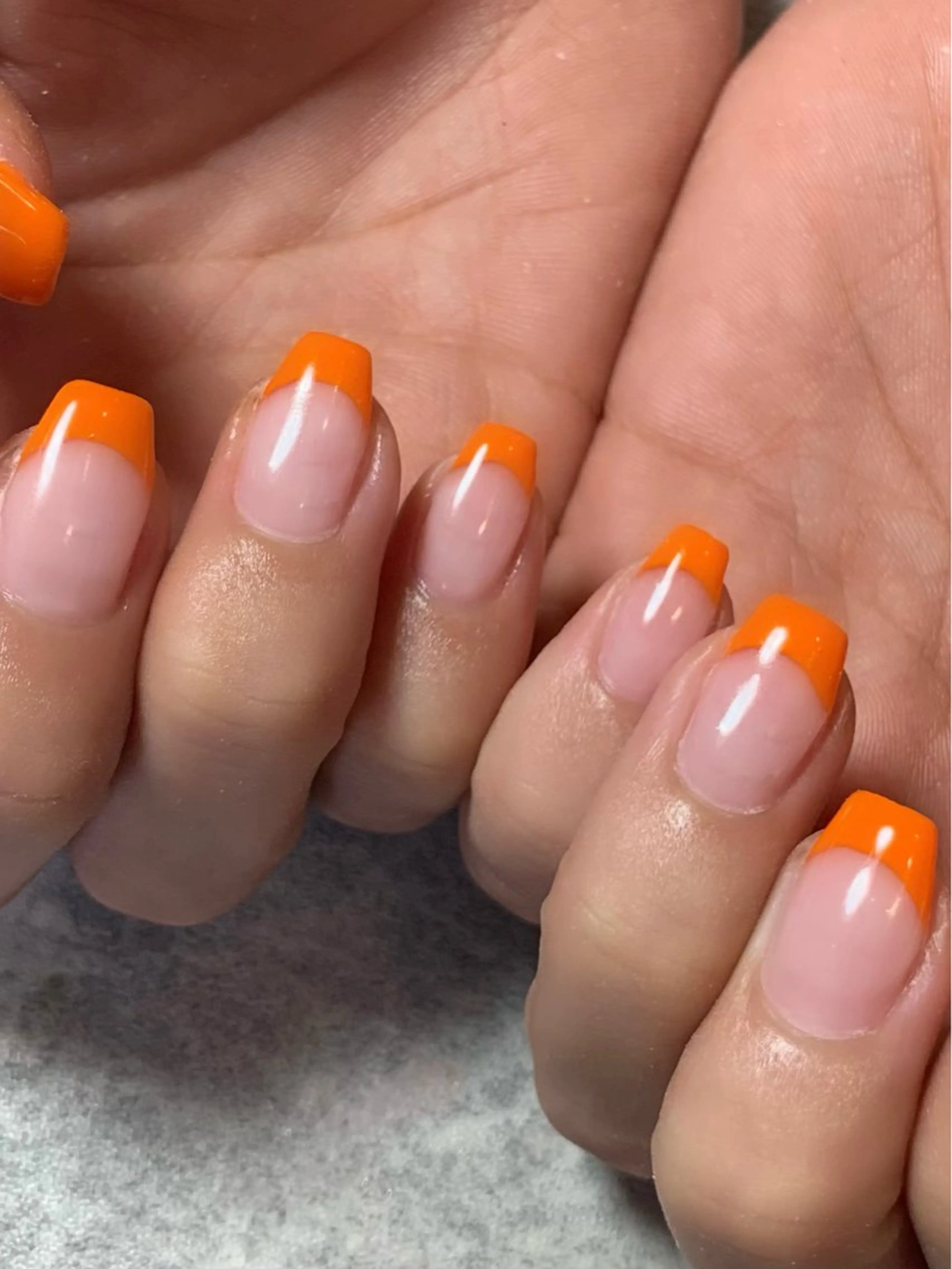 ネイル フレンチネイル 【ANEMONA】 NIHOのマツエク・マツパデザイン