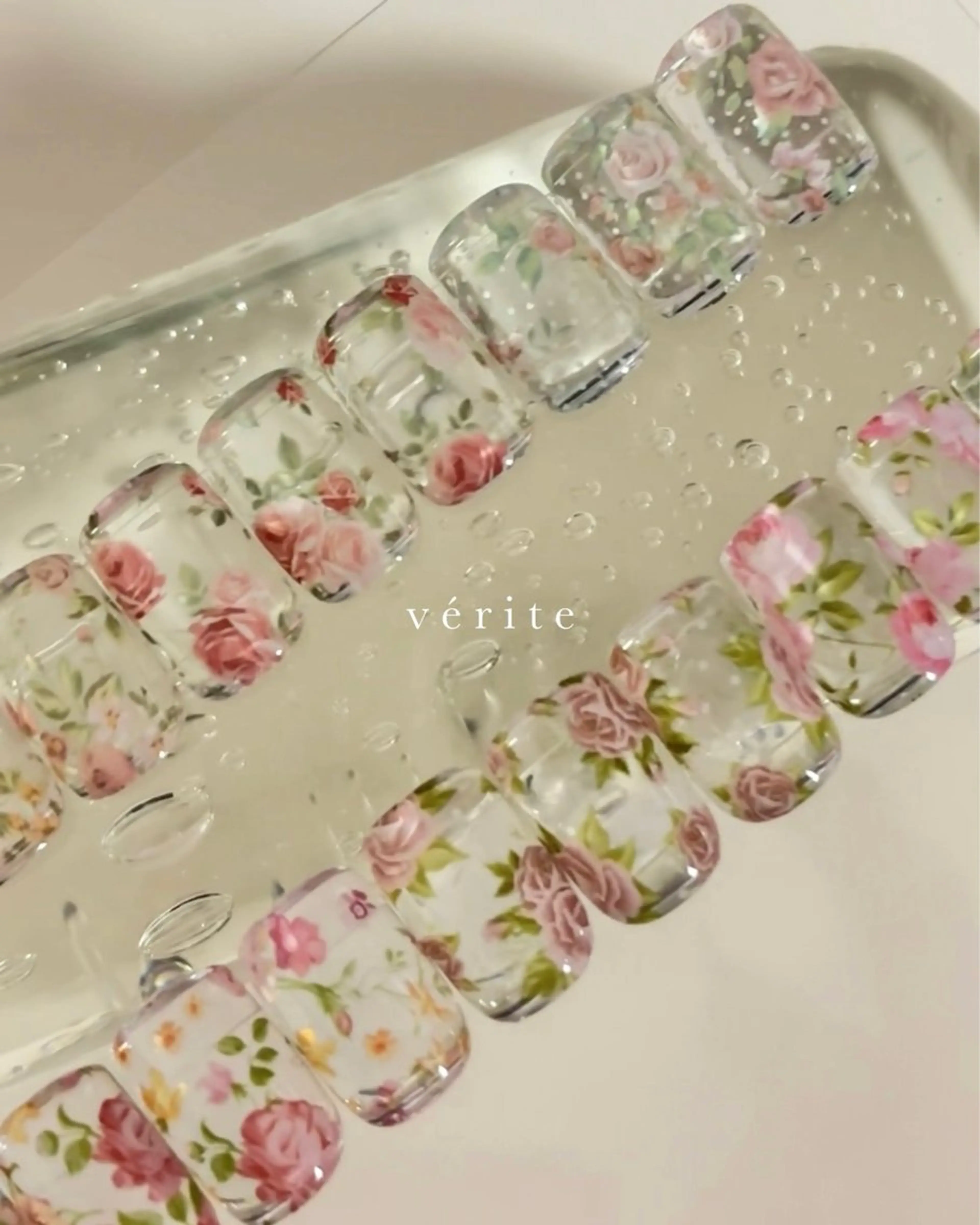 ネイル ハンドネイル vérite nailのネイルデザイン