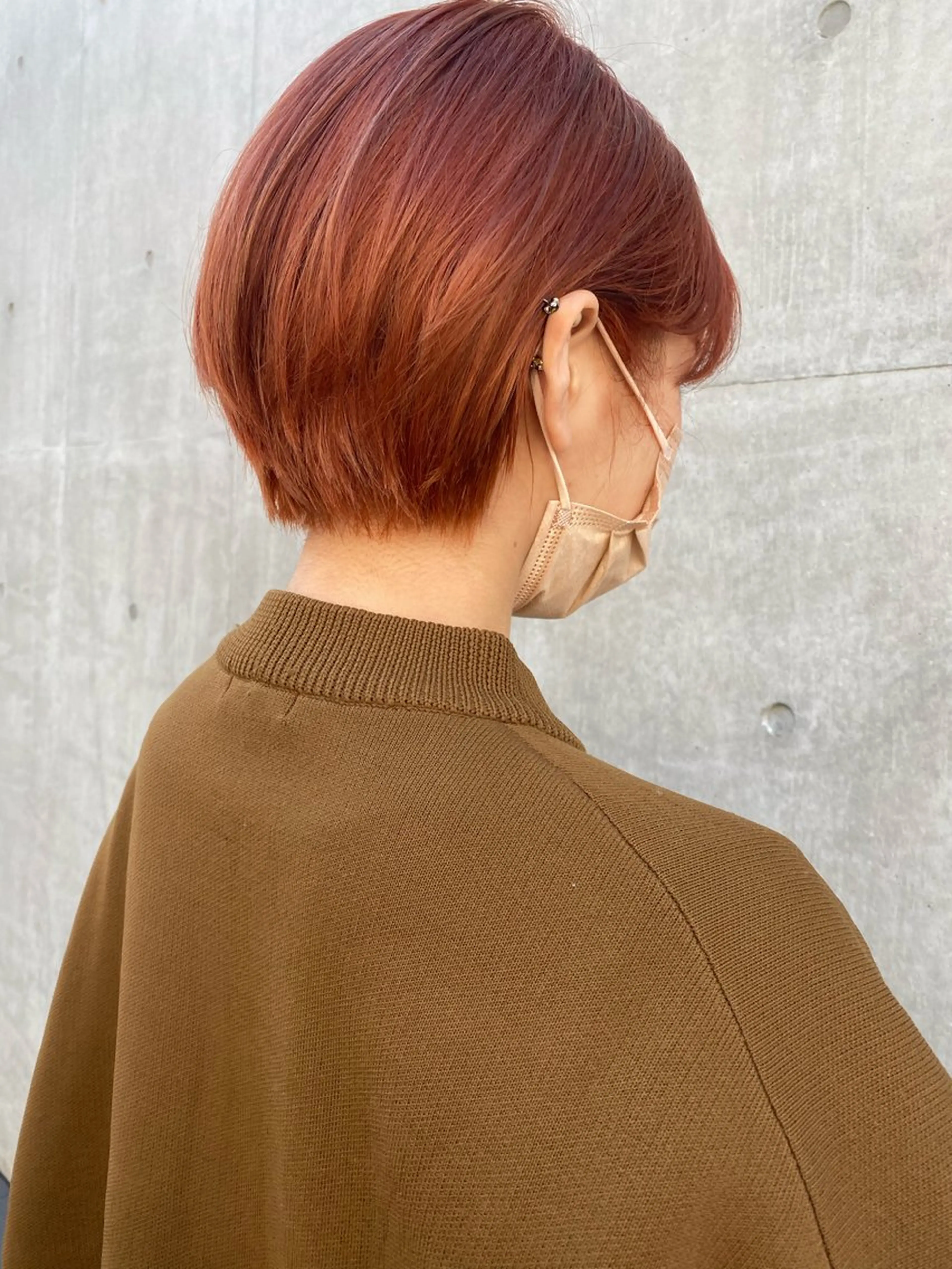 ショート 大島桃花 / 表参道 透明感カラーのヘアスタイル