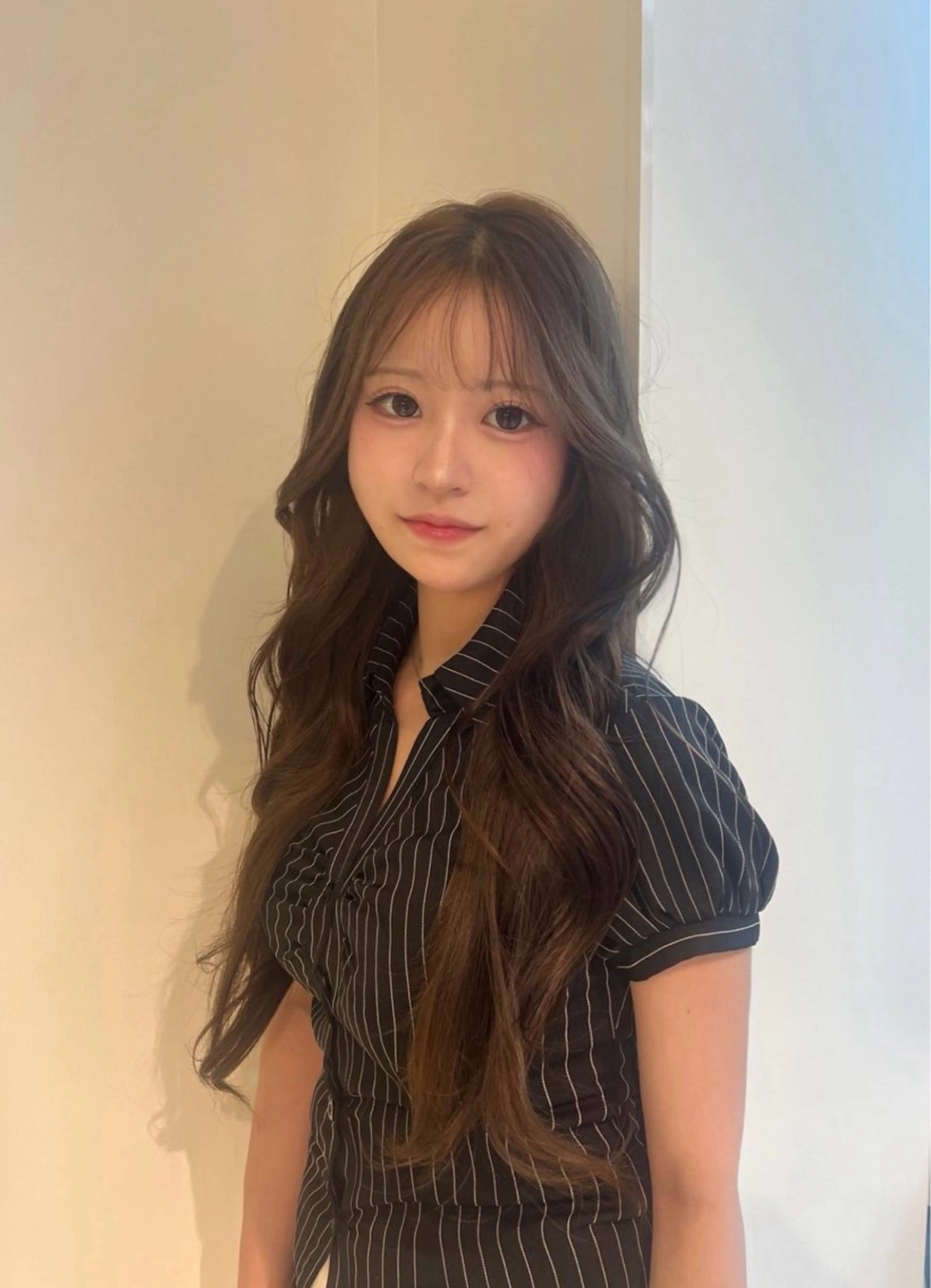 ロング カラー ヘアカラー Risa／盛れる レイヤー／艶カラーのヘアスタイル