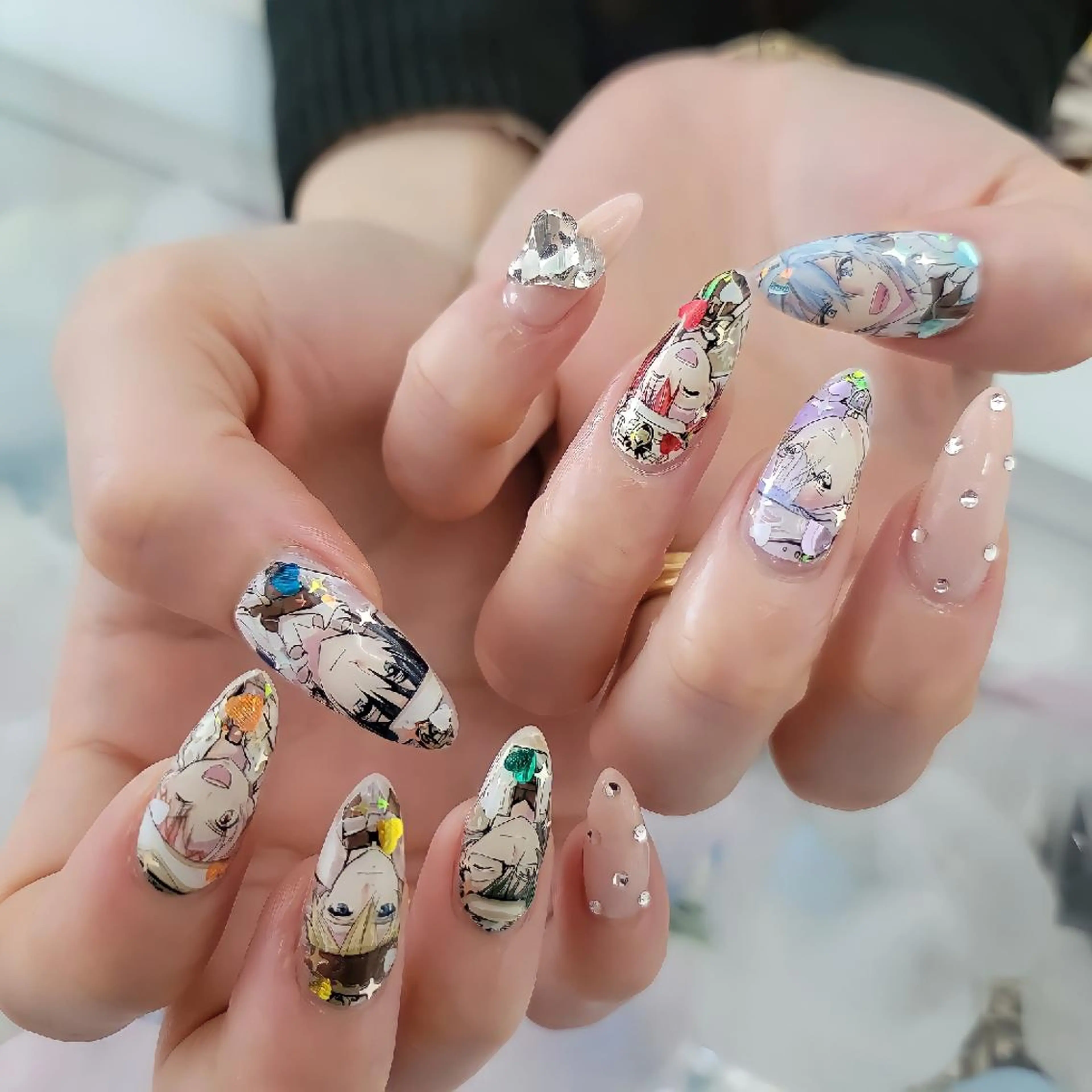 ネイル アートネイル ジェルネイル おで@ oderi_nailのネイルデザイン
