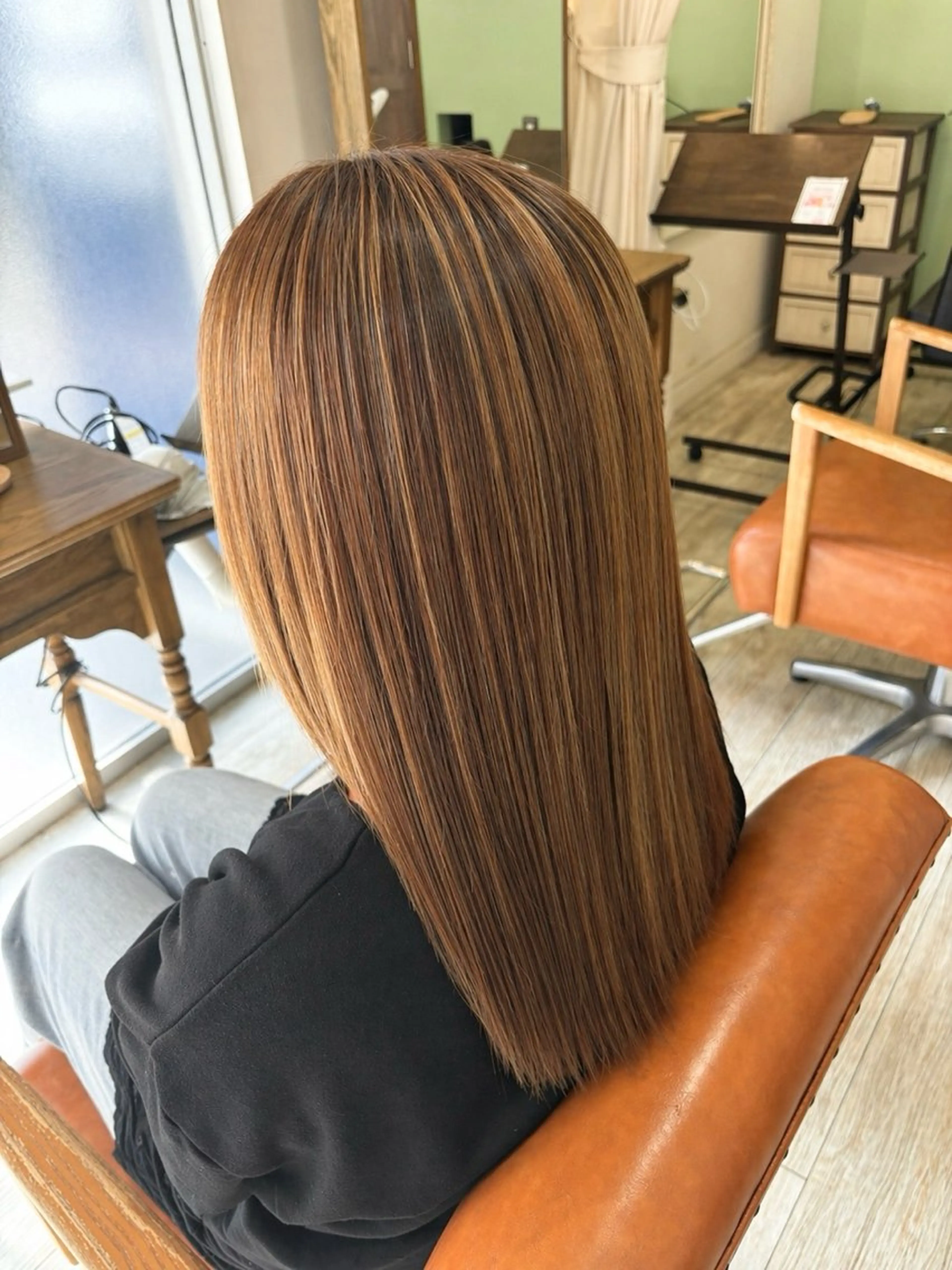 ロング 髪質改善 縮毛矯正 KUMA／髪質改善 🎀のヘアスタイル