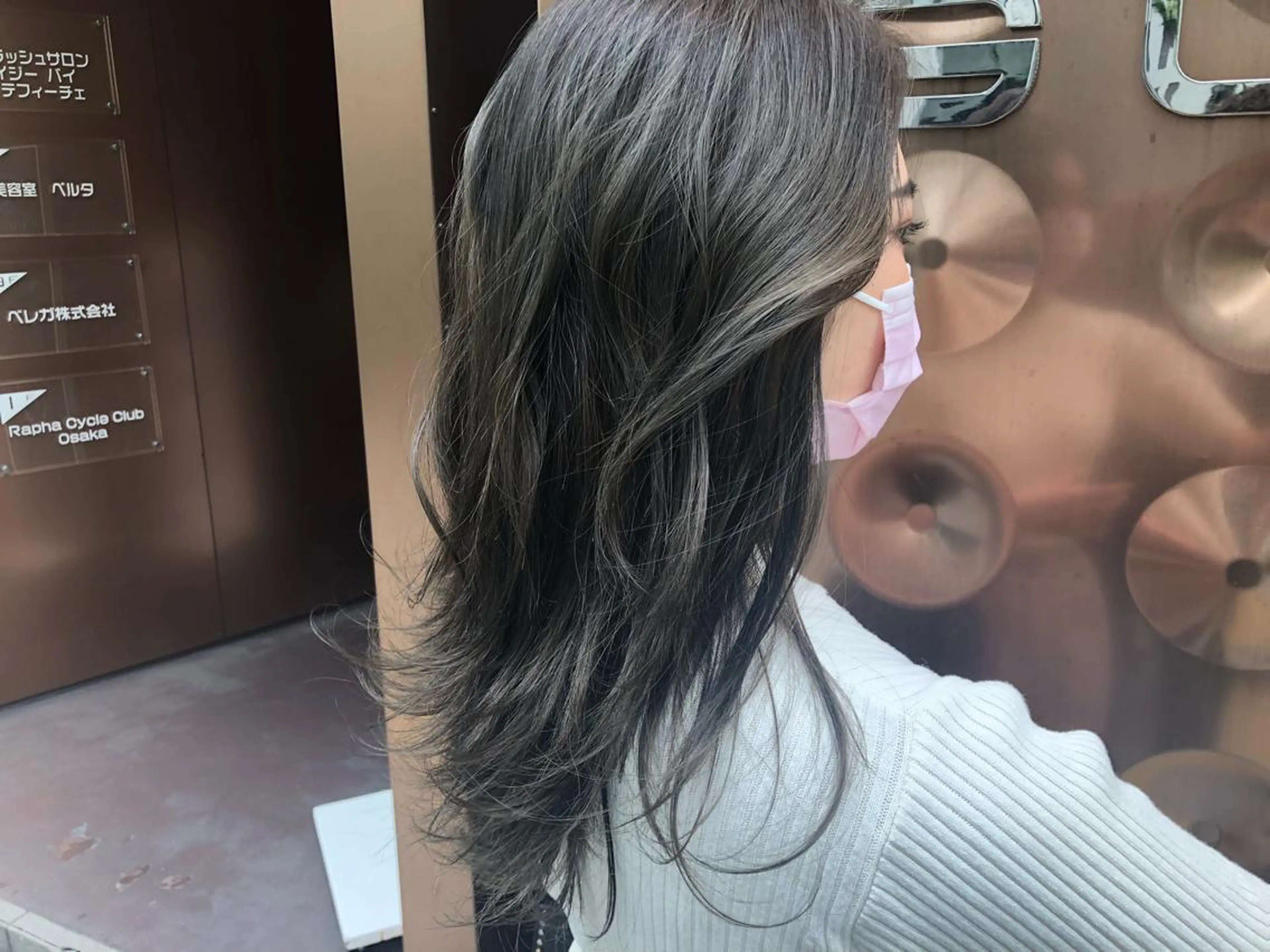 セミロング 千原 海颯のヘアスタイル