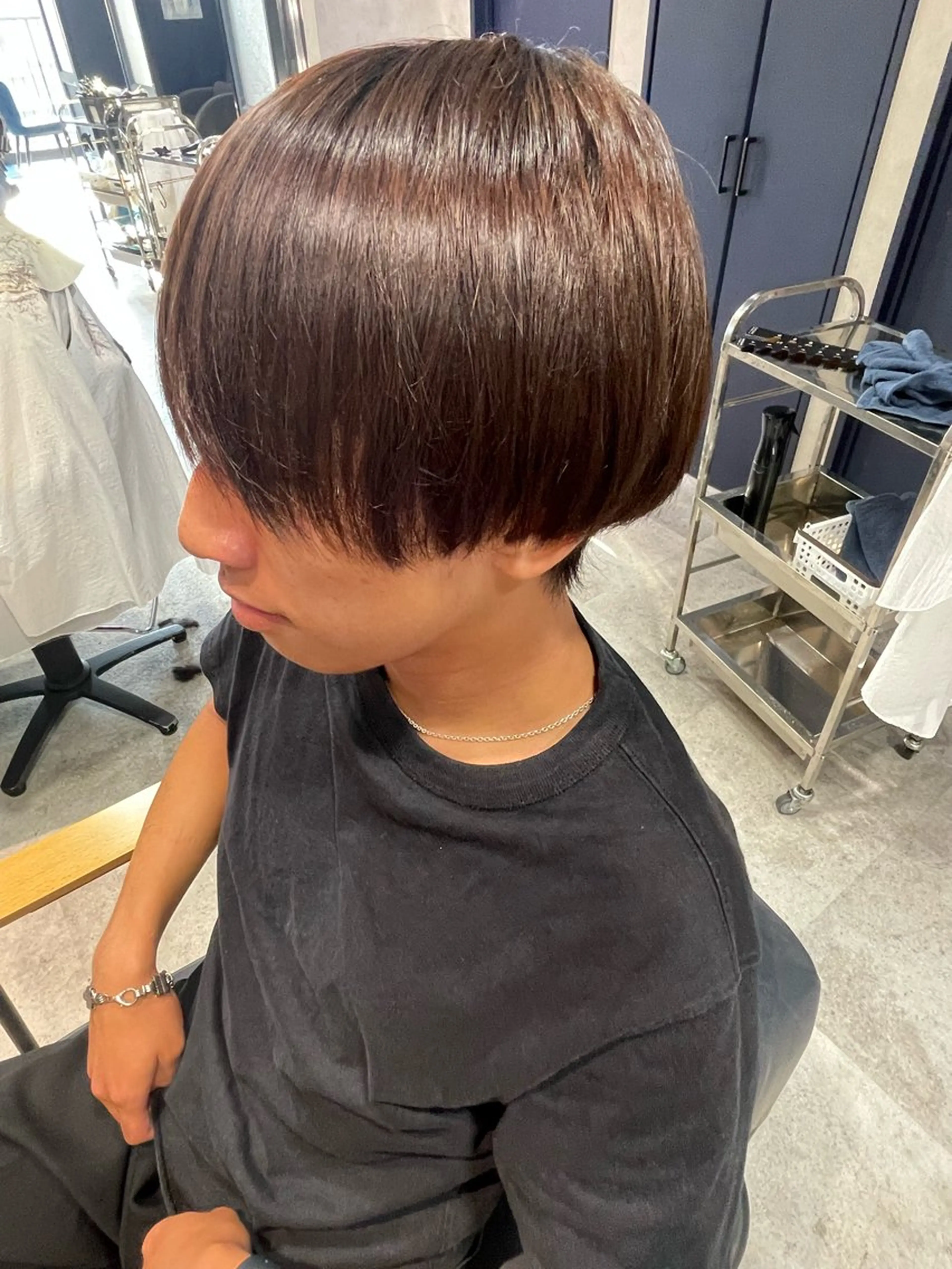 メンズ メンズ限定そらパーマ カラーモデル募集🍯のヘアスタイル