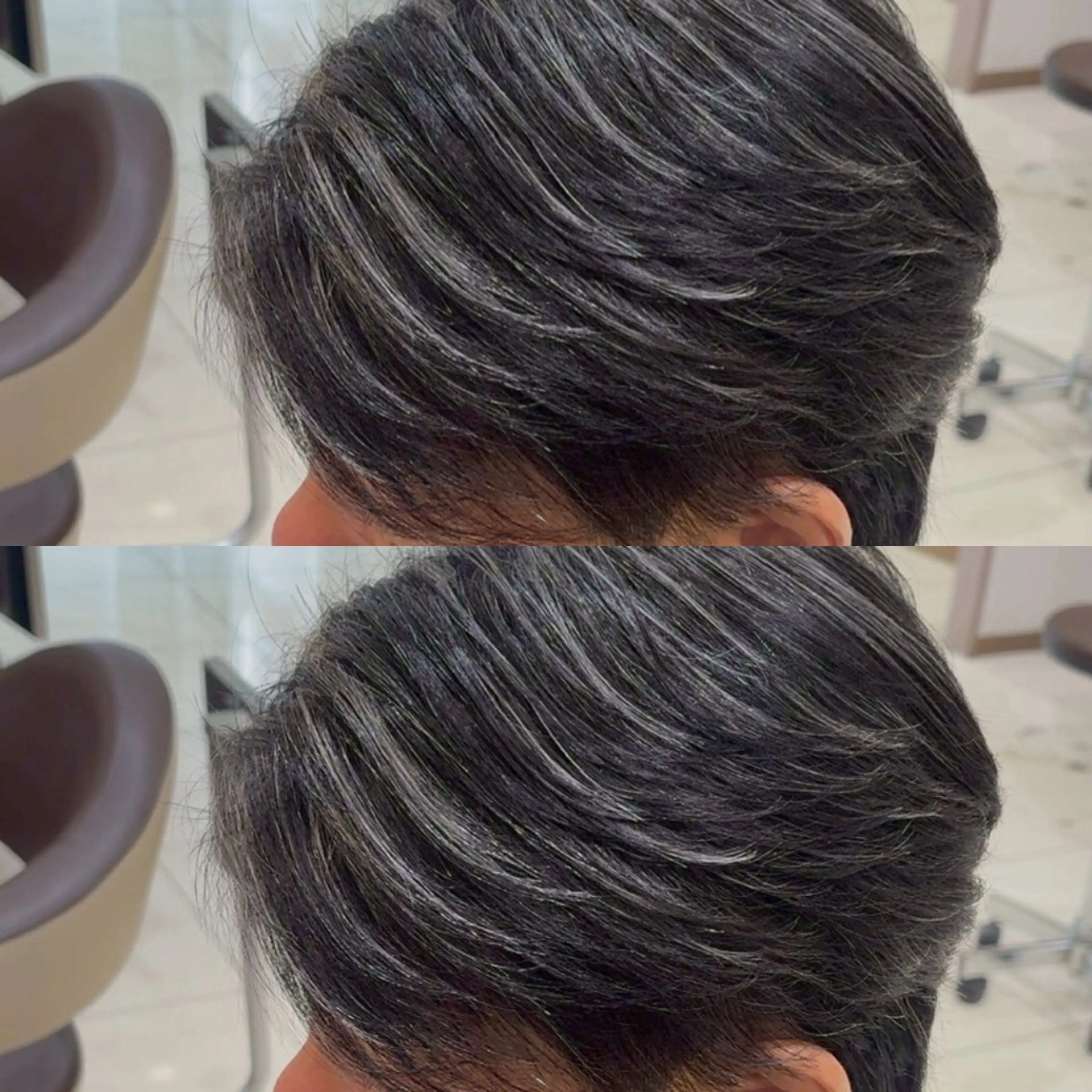 ショート カラー メンズ メンズハイライト ハイライトカラー ハイライト カット ヘアカラー メンズハイライト × perm Runoのヘアスタイル