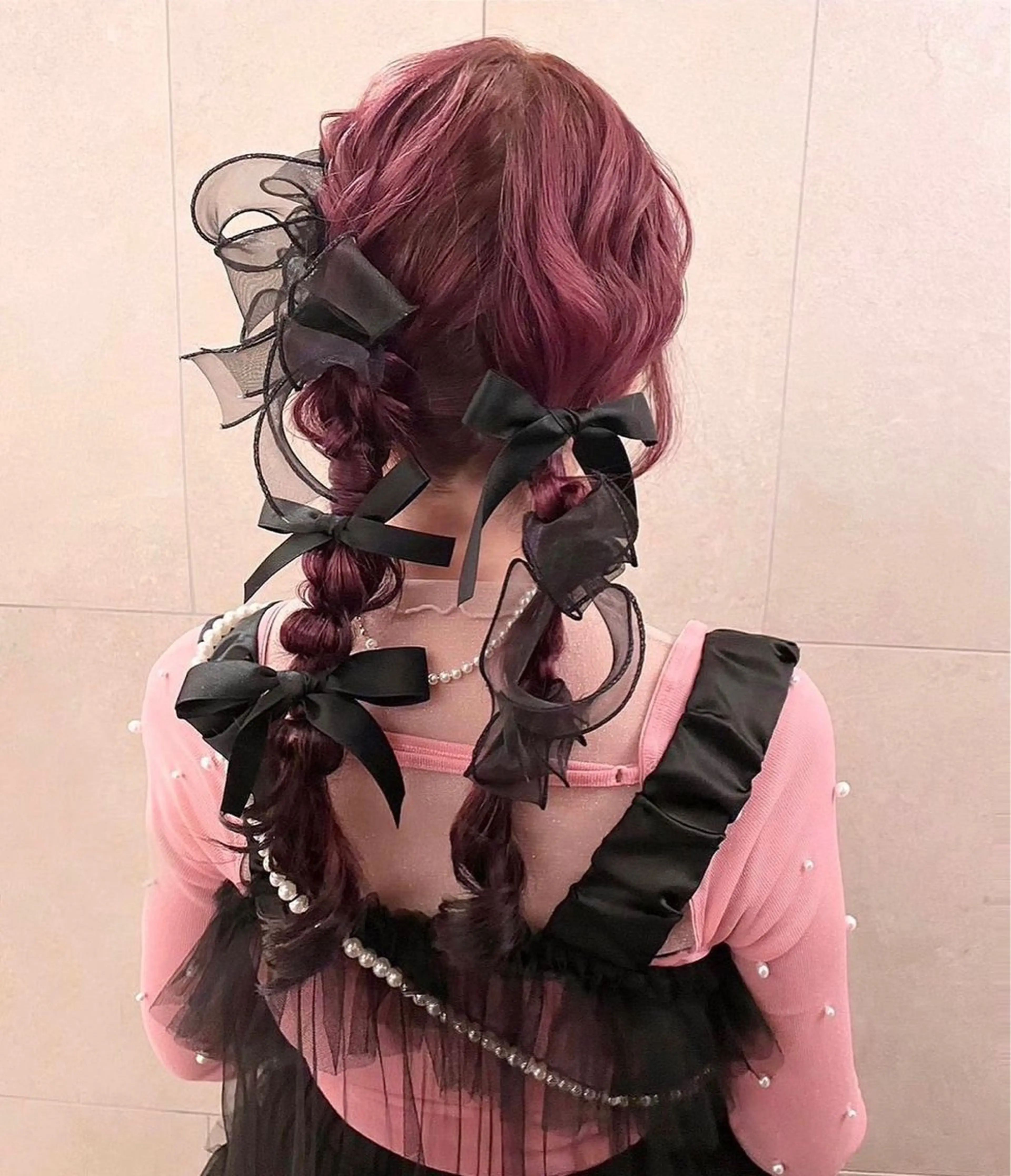 ヘアアレンジ 河西 彩香/ブリーチカラーのヘアスタイル