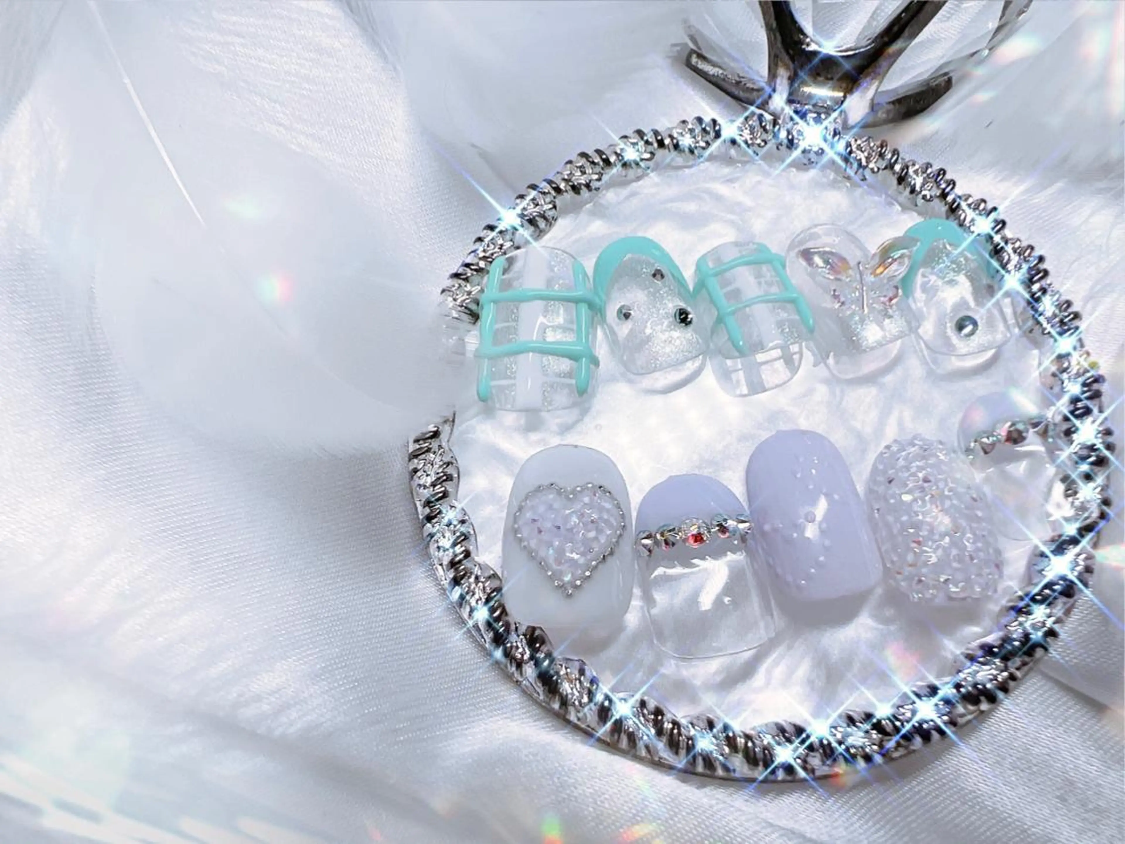 ネイル Yudia 🫧Kyokaのネイルデザイン