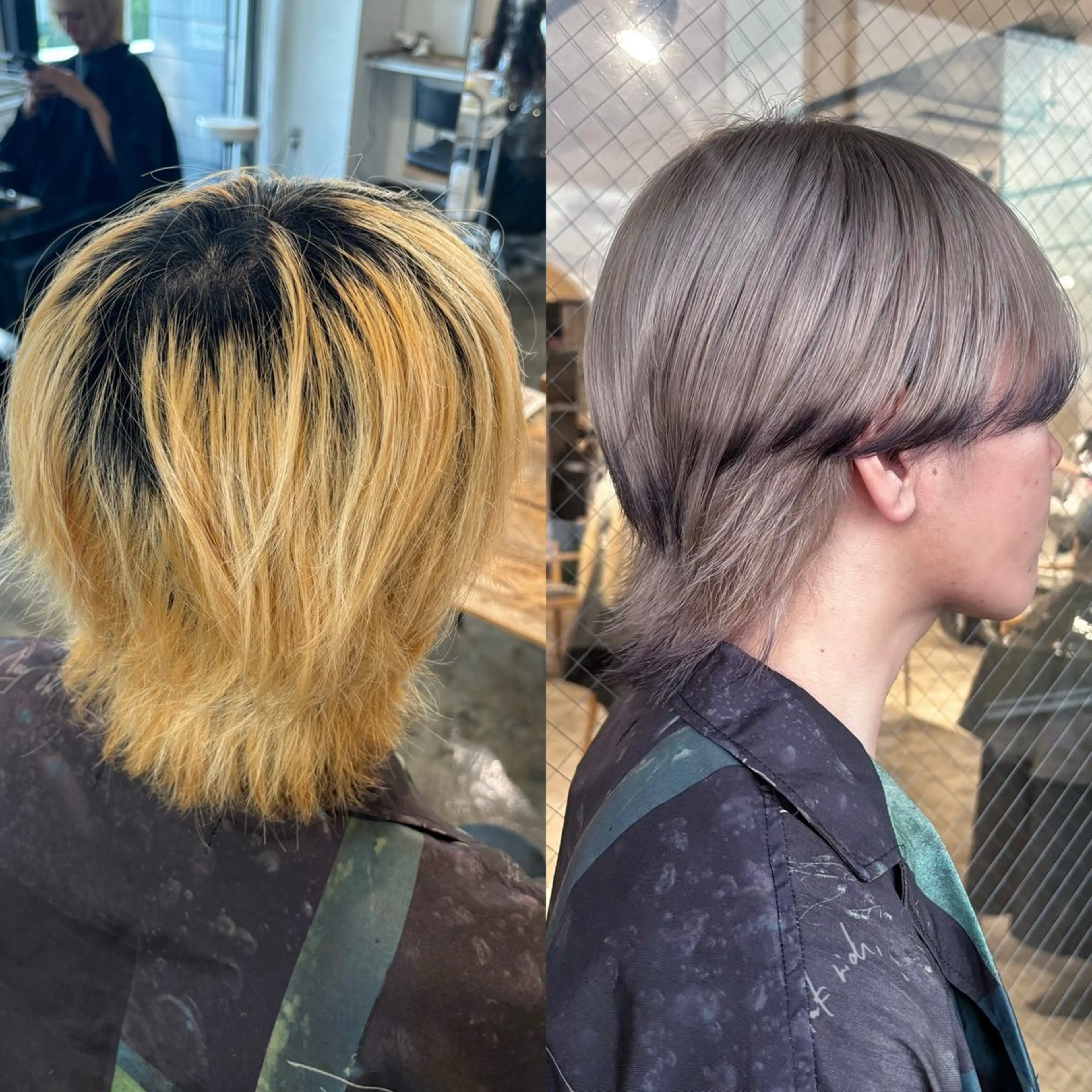 ショート カラー メンズ 💫miyu💫デザ インカラー/アレンジのヘアスタイル