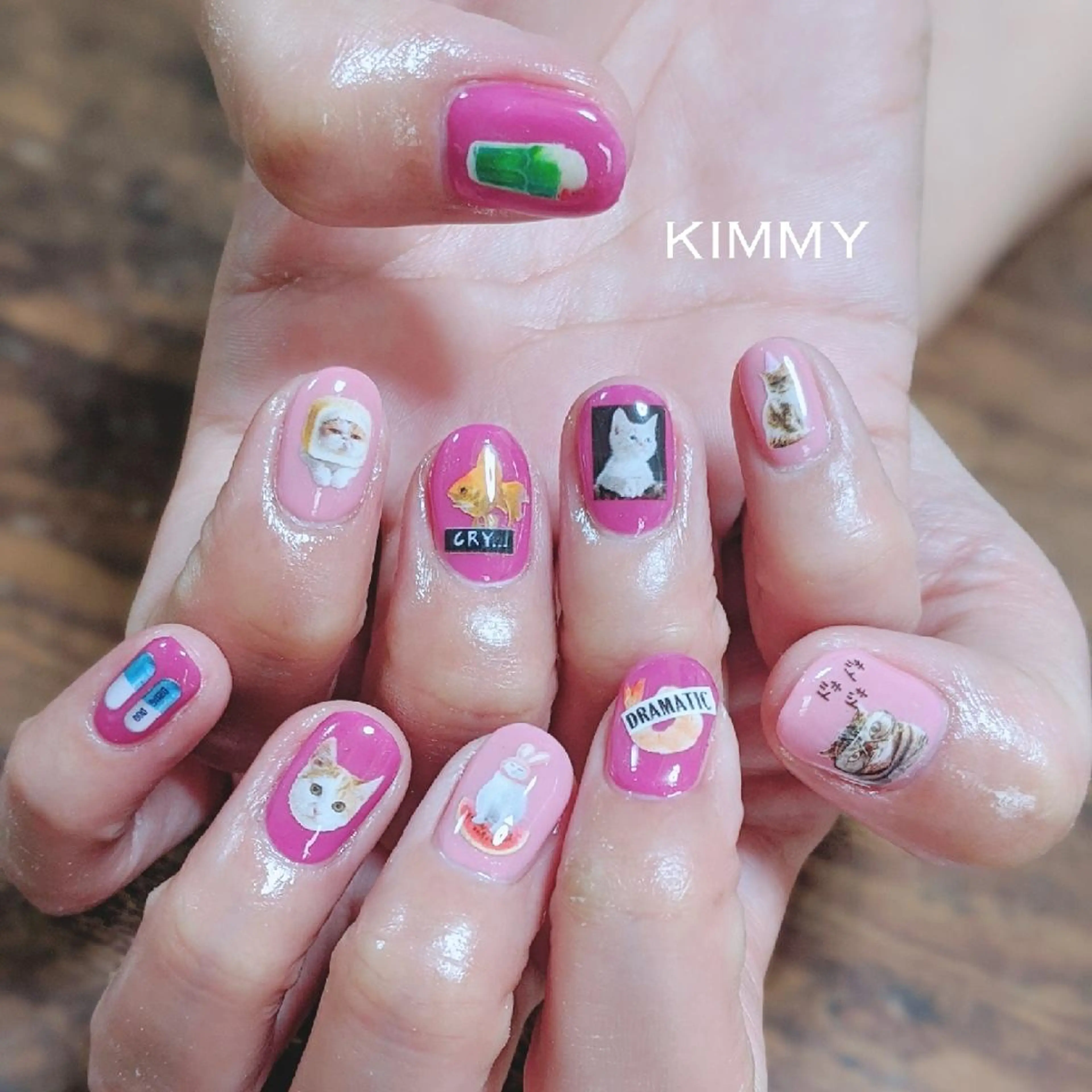 ネイル ハンドネイル kimmy nailsのネイルデザイン
