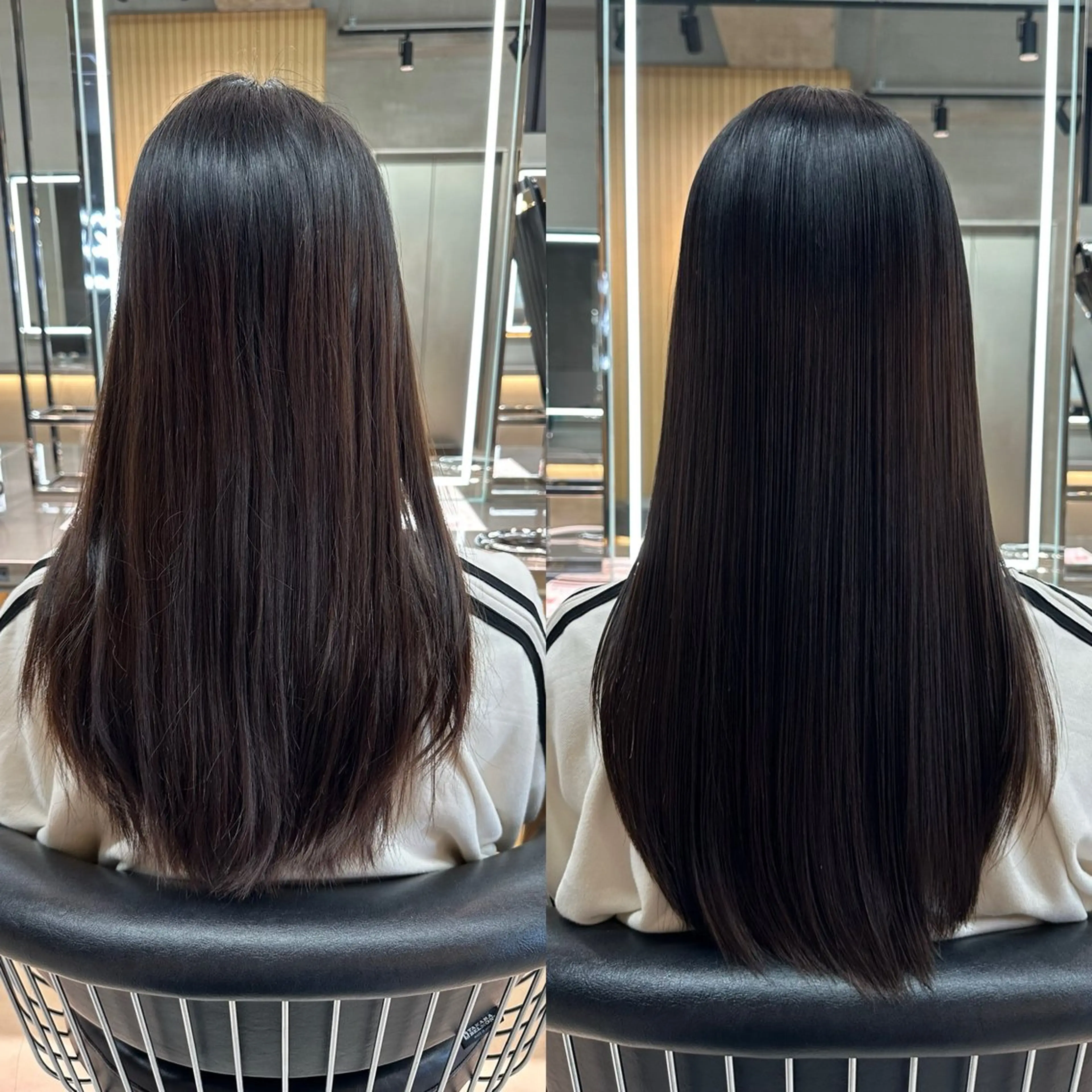 ロング 縮毛矯正 トリートメント ✨髪質改善特化✨副 店長椎葉信乃介のヘアスタイル