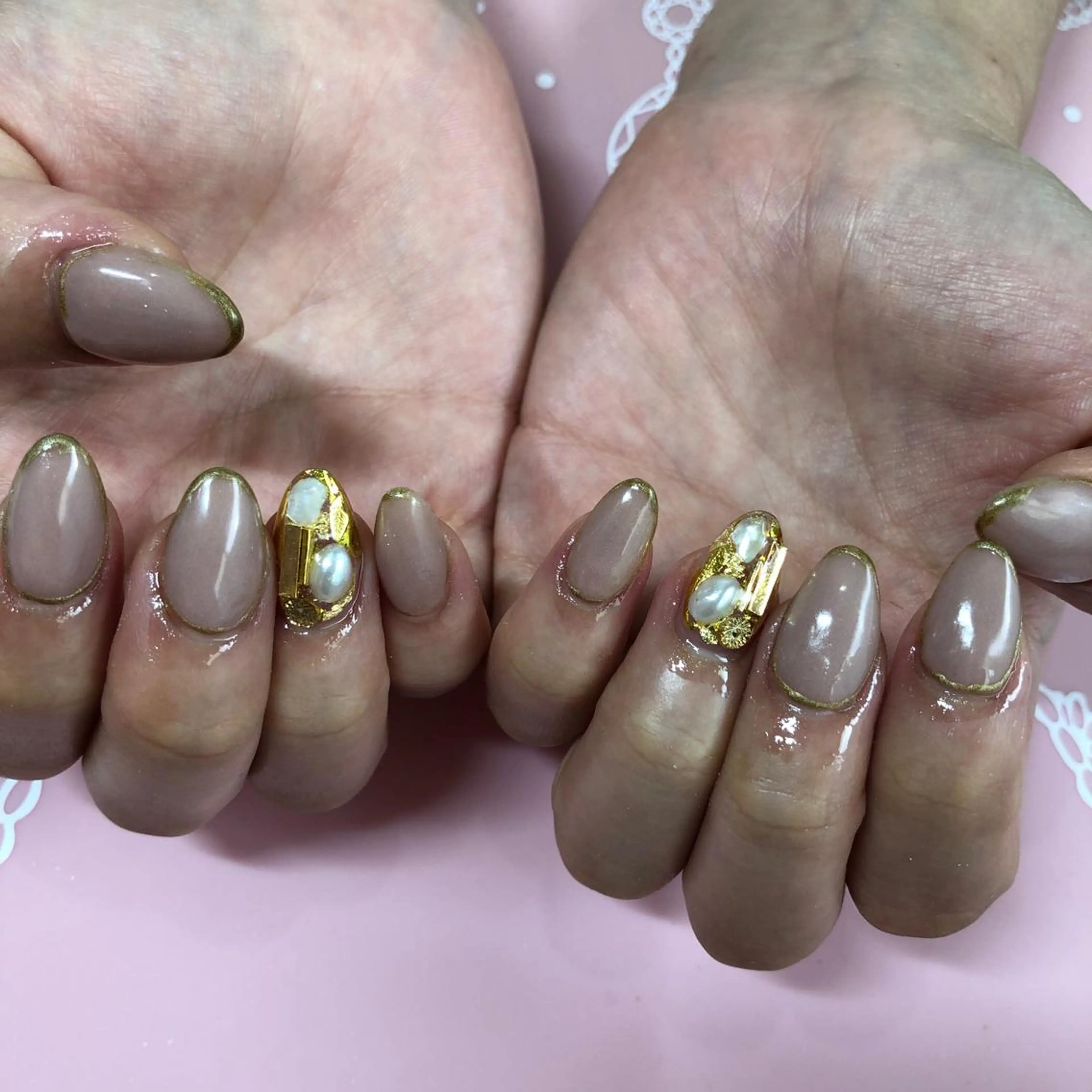 ショート ネイル ハンドネイル 《LB》ラブリエ Nail&eyeのマツエク・マツパデザイン