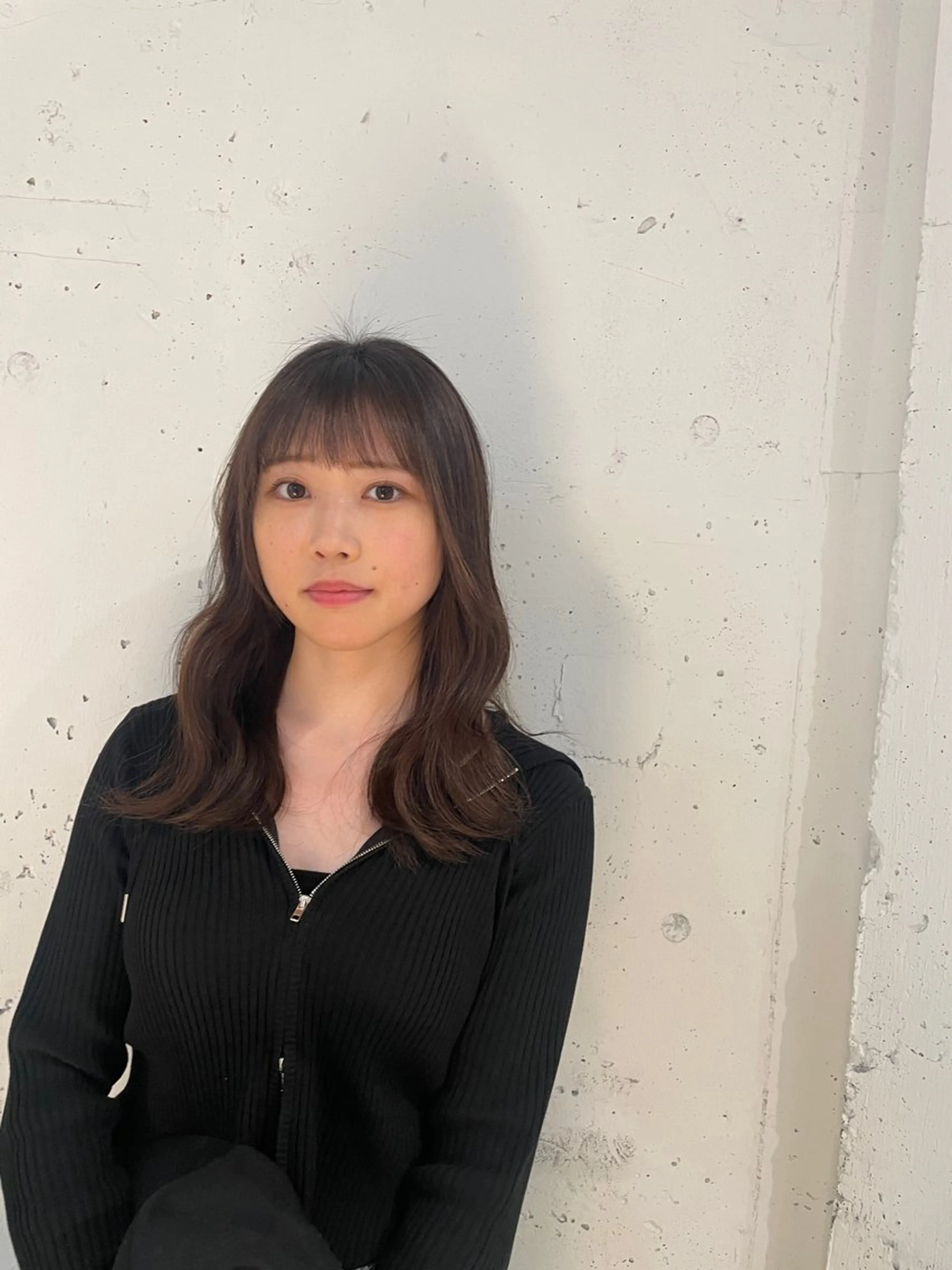 セミロング ヘアカラー トリートメント 🌫️縮毛矯正/髪質 改善/ゆずる🌫️のヘアスタイル