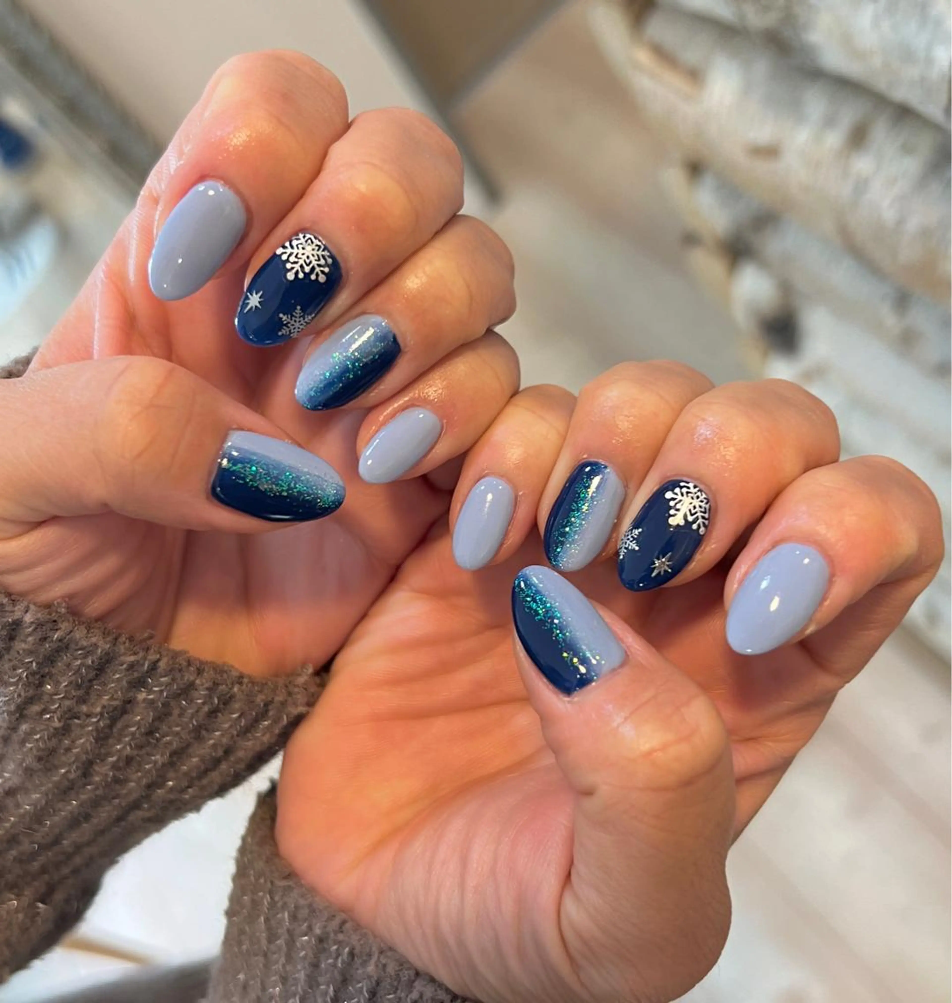 ネイル いちじゅう あおいのネイルデザイン