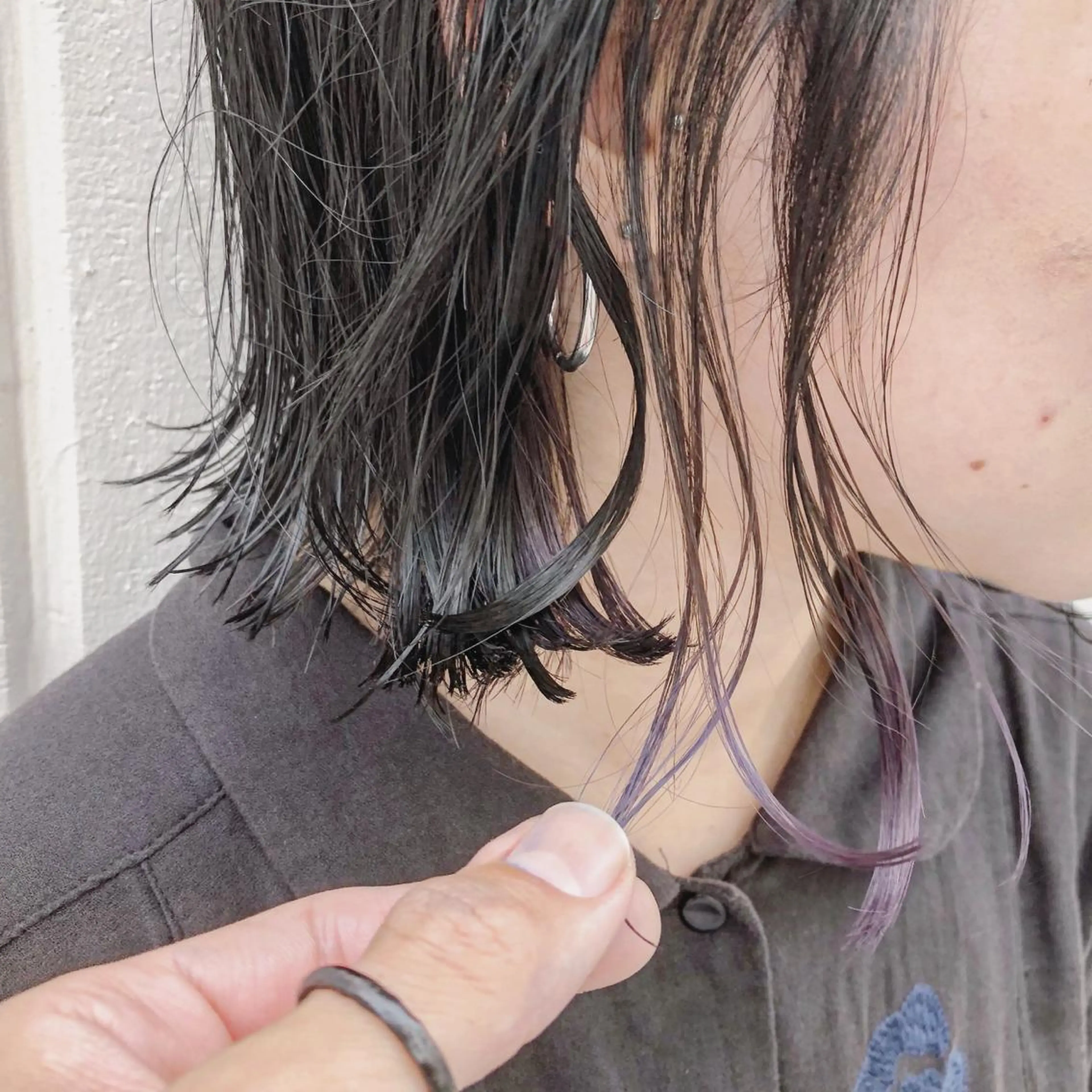 ショート カラー ノグチ ユウキ/ボブのヘアスタイル