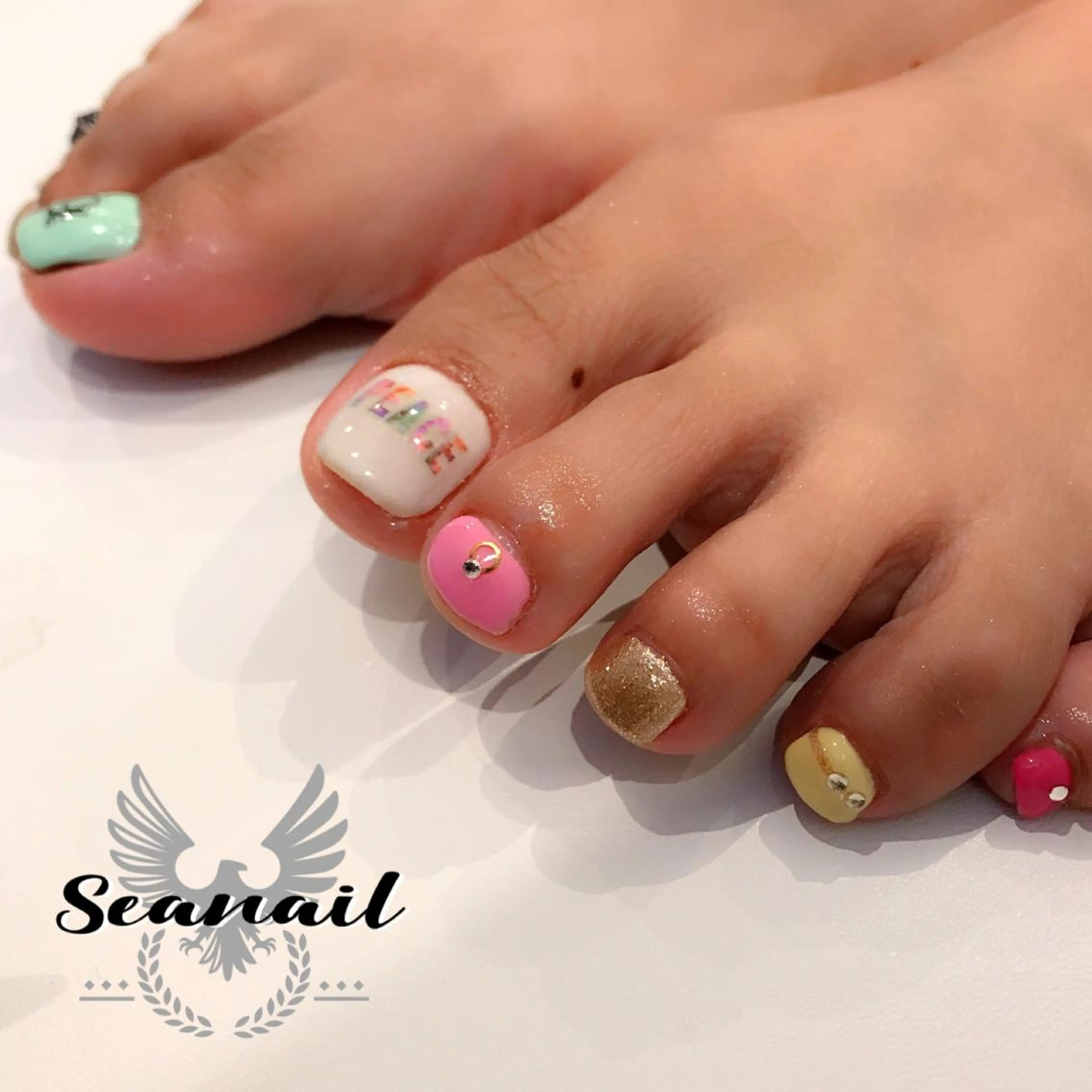 ネイル 小尾 栞のネイルデザイン