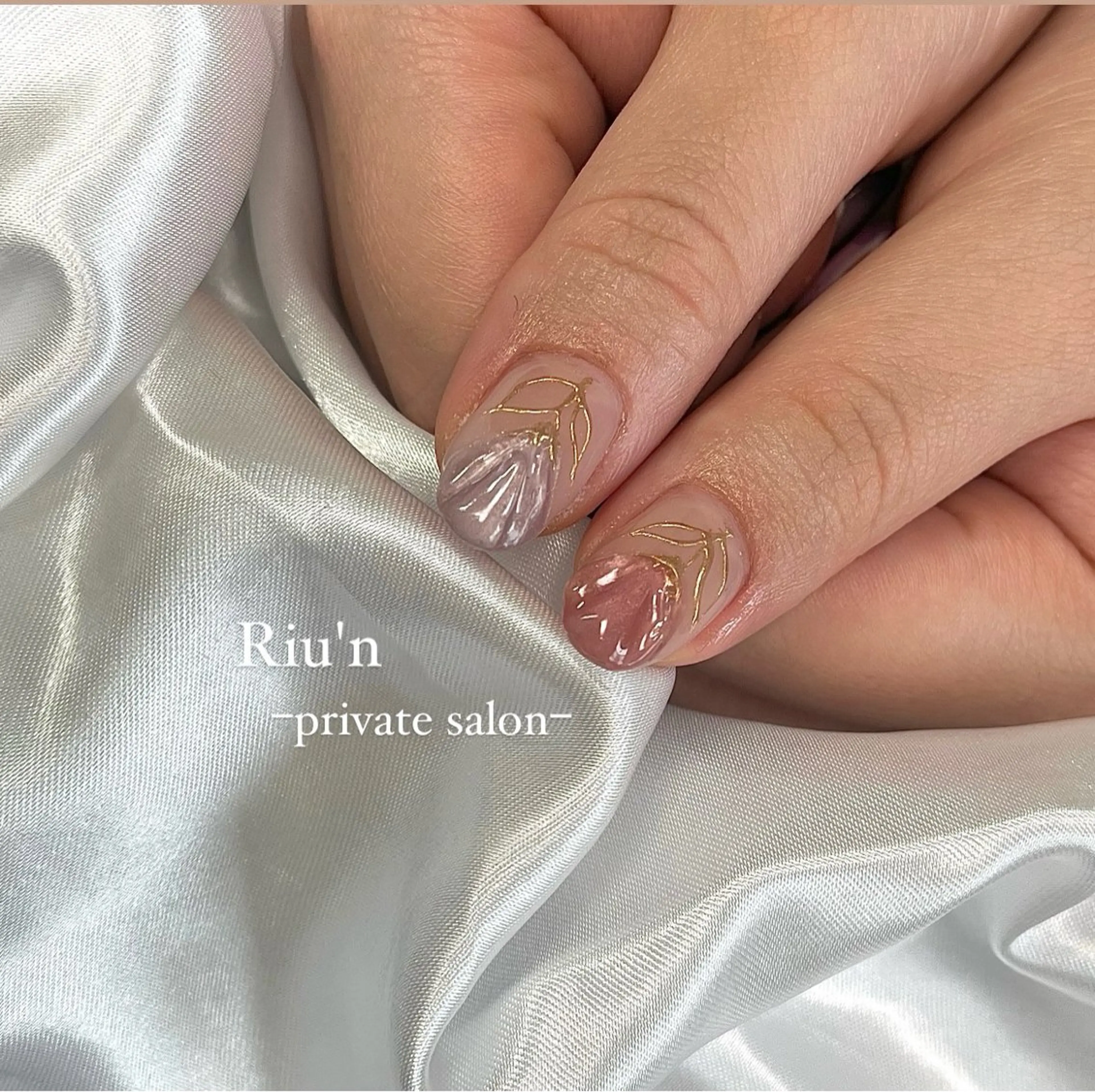 ネイル ハンドネイル Riu*n -private-のネイルデザイン