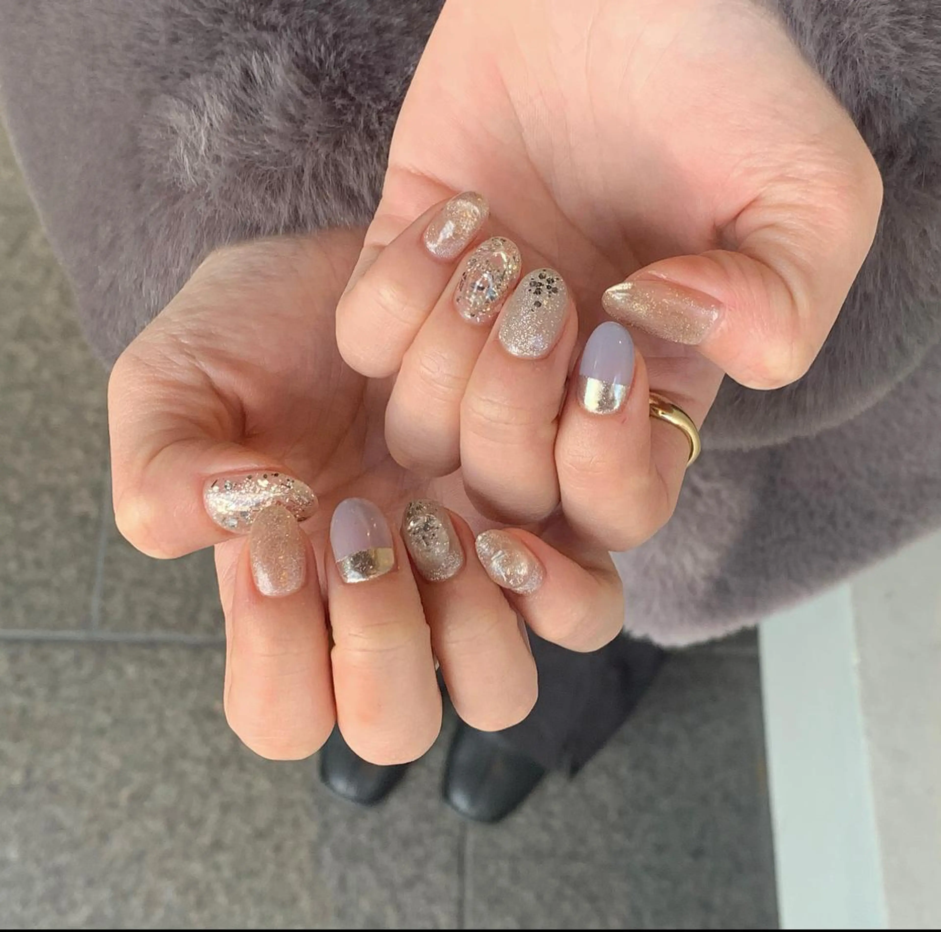 ネイル ハンドネイル にしぐち はるかのネイルデザイン