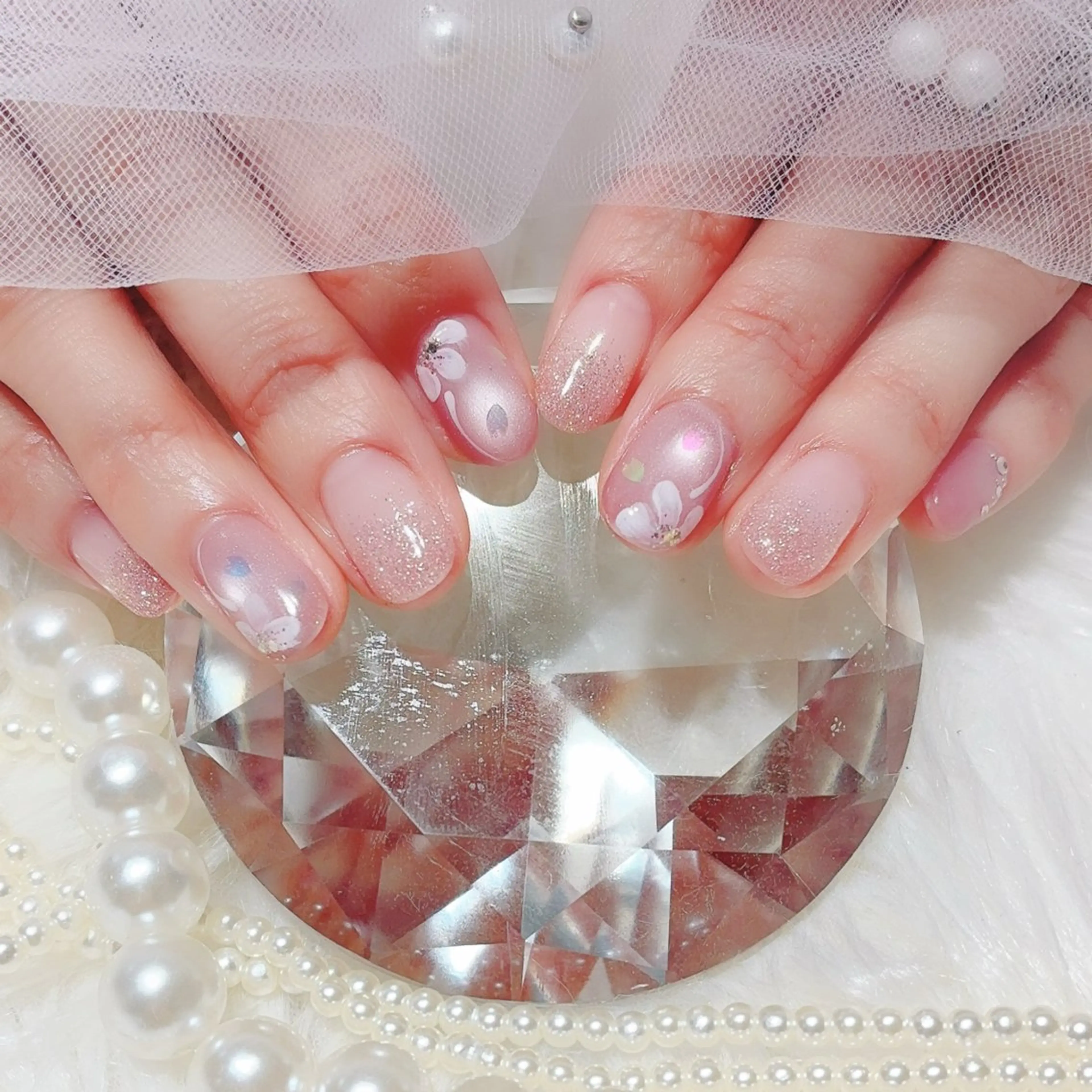 ネイル フットネイル ジェルネイル マグネットネイル 持ち込み パラジェル Nail×Lani 深爪矯正対応◎のネイルデザイン