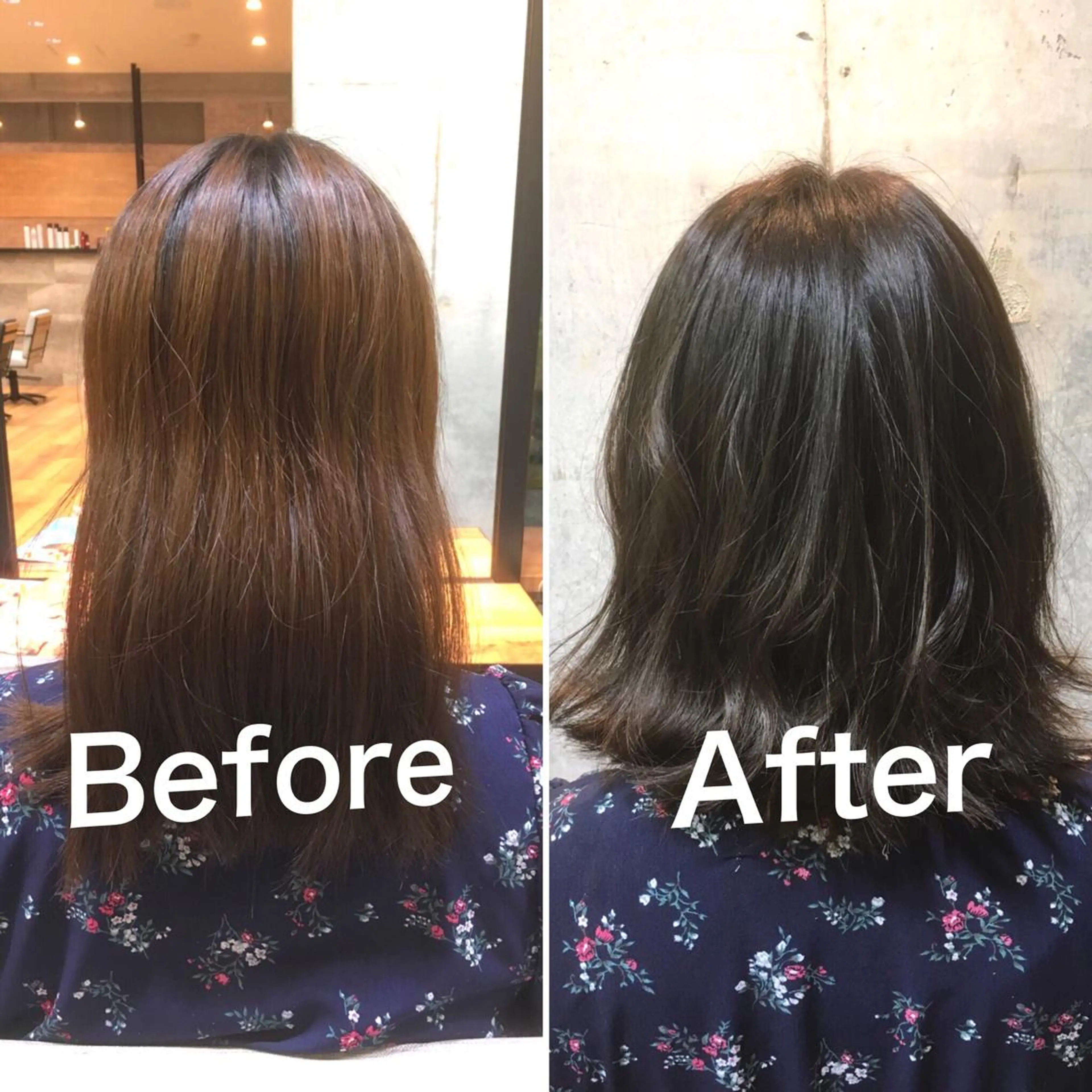 カラー アディクシーカラー オレンジ カット トリートメント 佐瀬竜矢PRIMAL /portのヘアスタイル