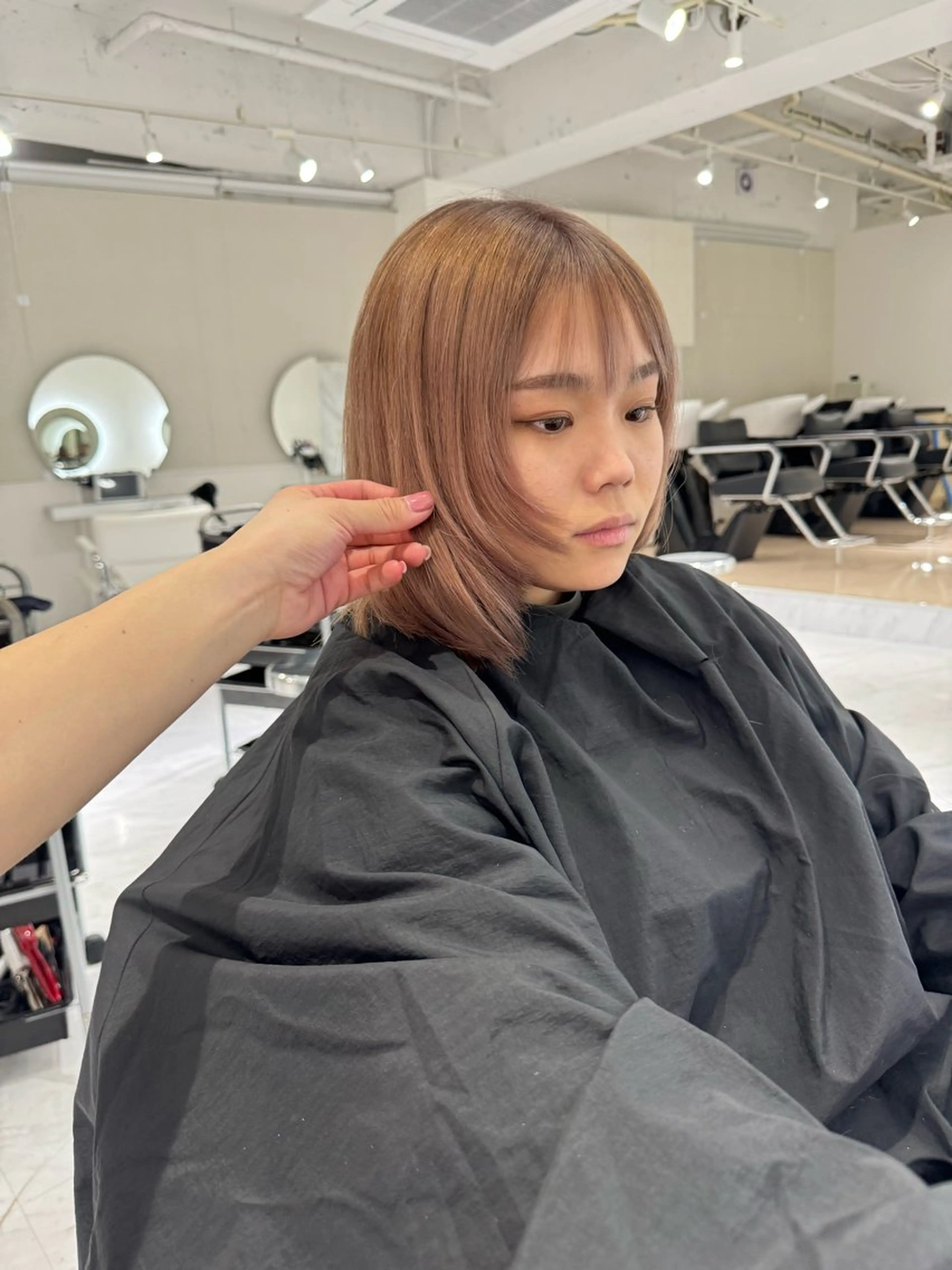 ショート カラー ヘアカラー rina/5月お得 カラー/上野のヘアスタイル