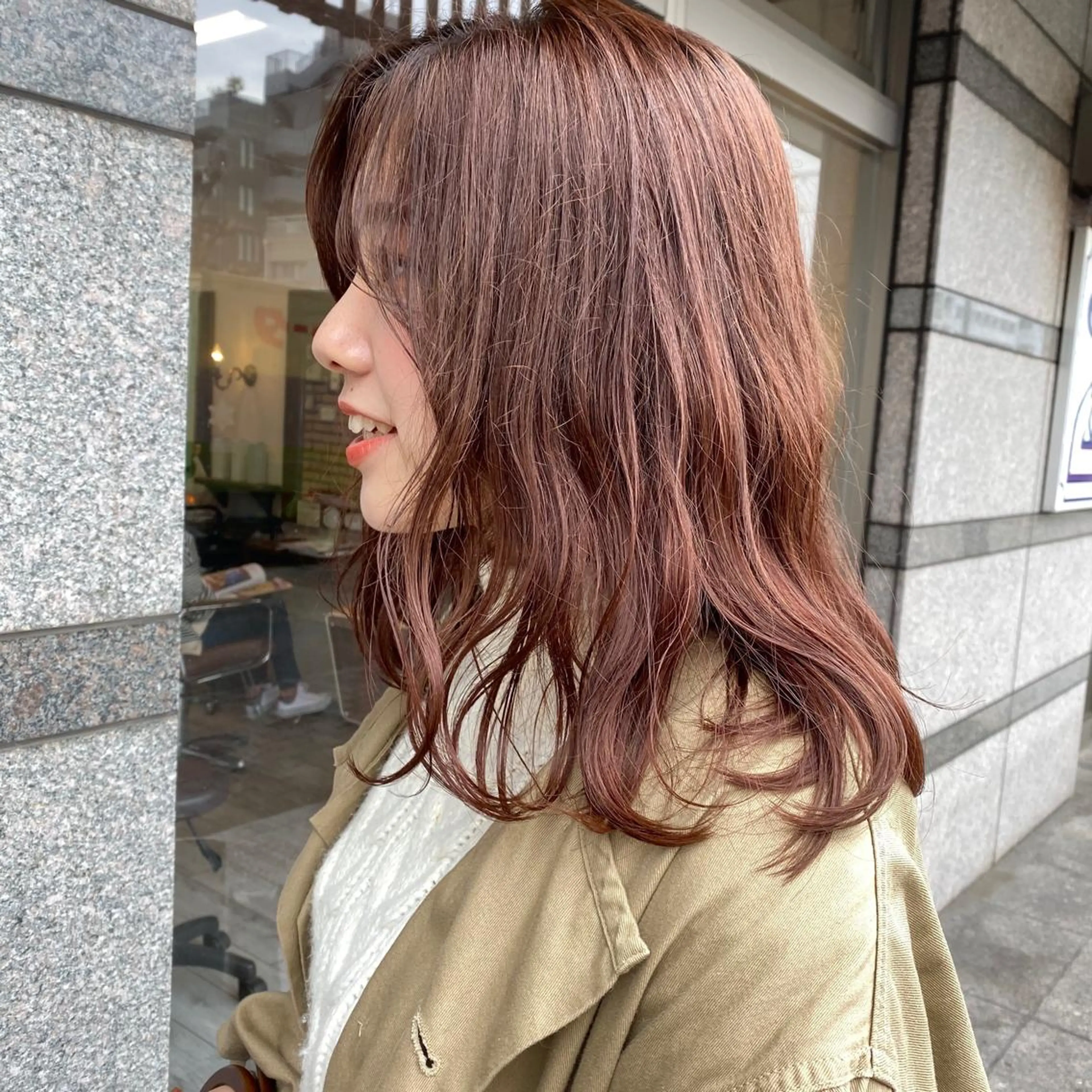 セミロング カラー ｲﾁｶﾜ ﾐｵ/ minim hairのヘアスタイル