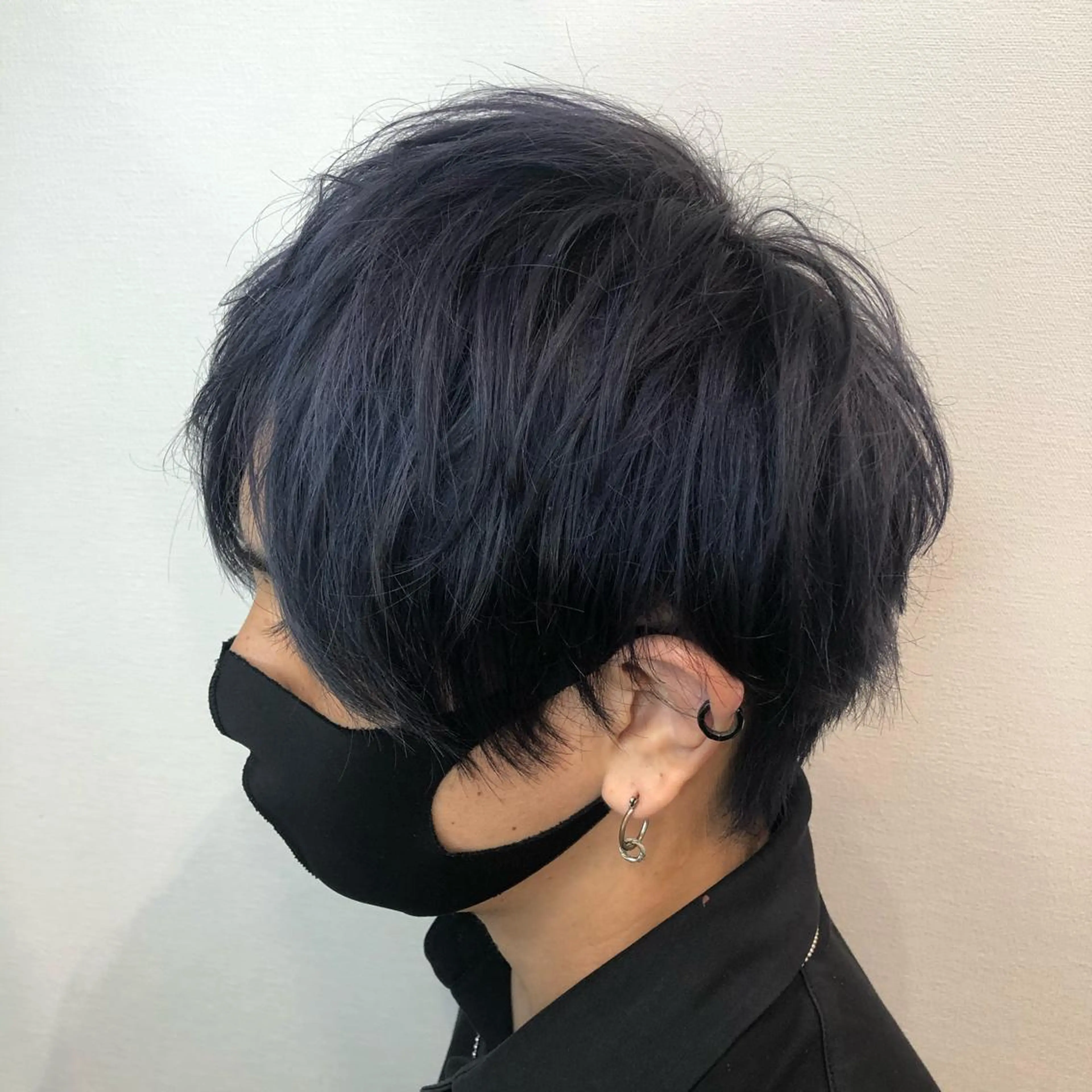 ミディアム カラー メンズ ナカタケ ユウのヘアスタイル