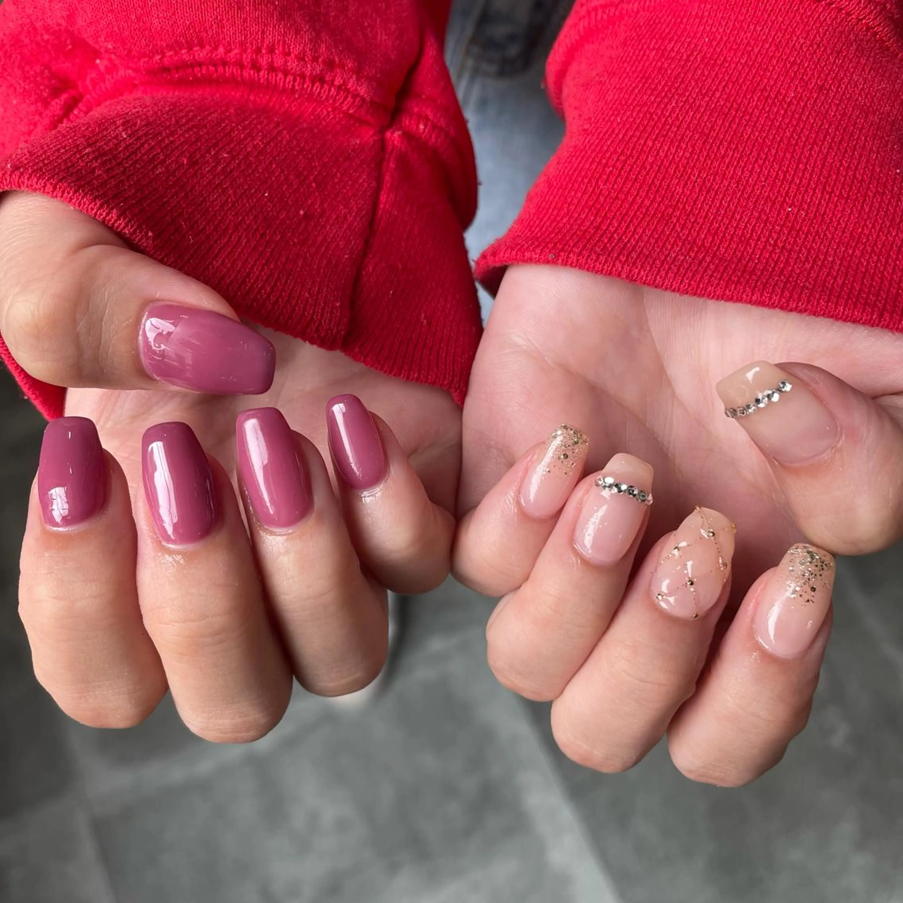 ネイル シンプルネイル SOL　nail イマナカのネイルデザイン