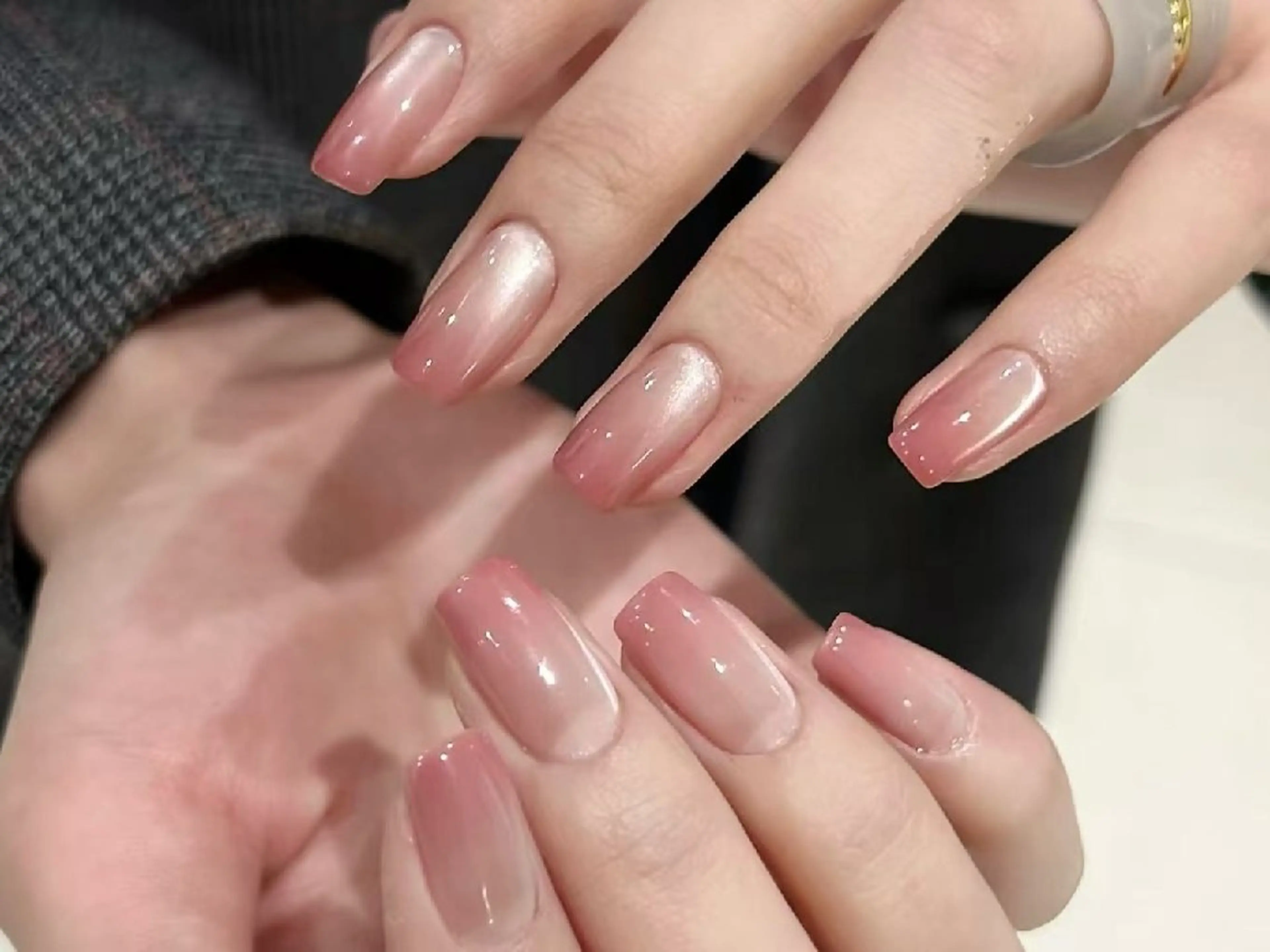 ネイル オーロラネイル チークネイル 長さ出し フットネイル フレンチネイル ハンドネイル ＫＯ ＫＯのネイルデザイン