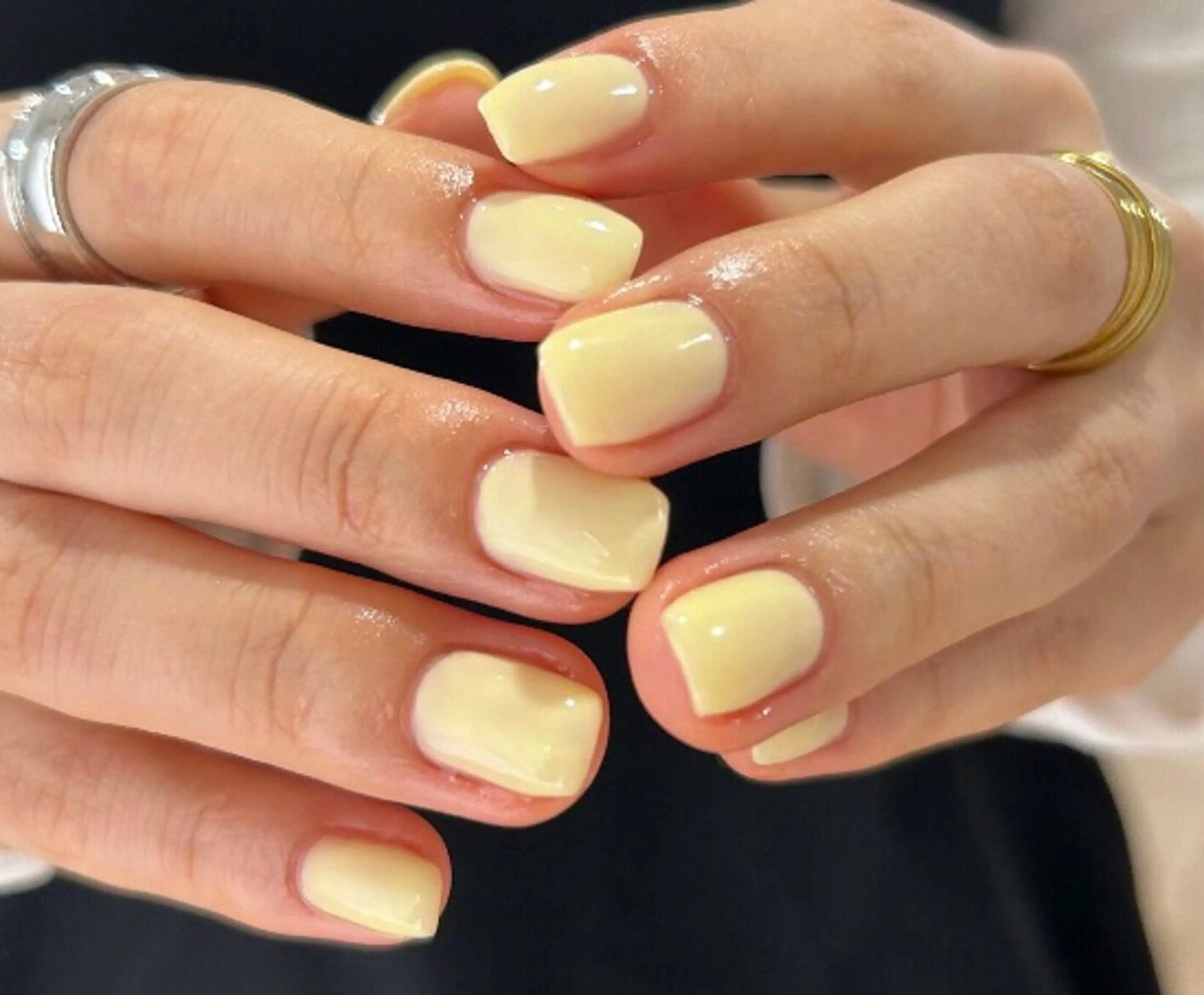 ネイル 黄色 ハンドネイル STELLA川口店 yamazakiのネイルデザイン