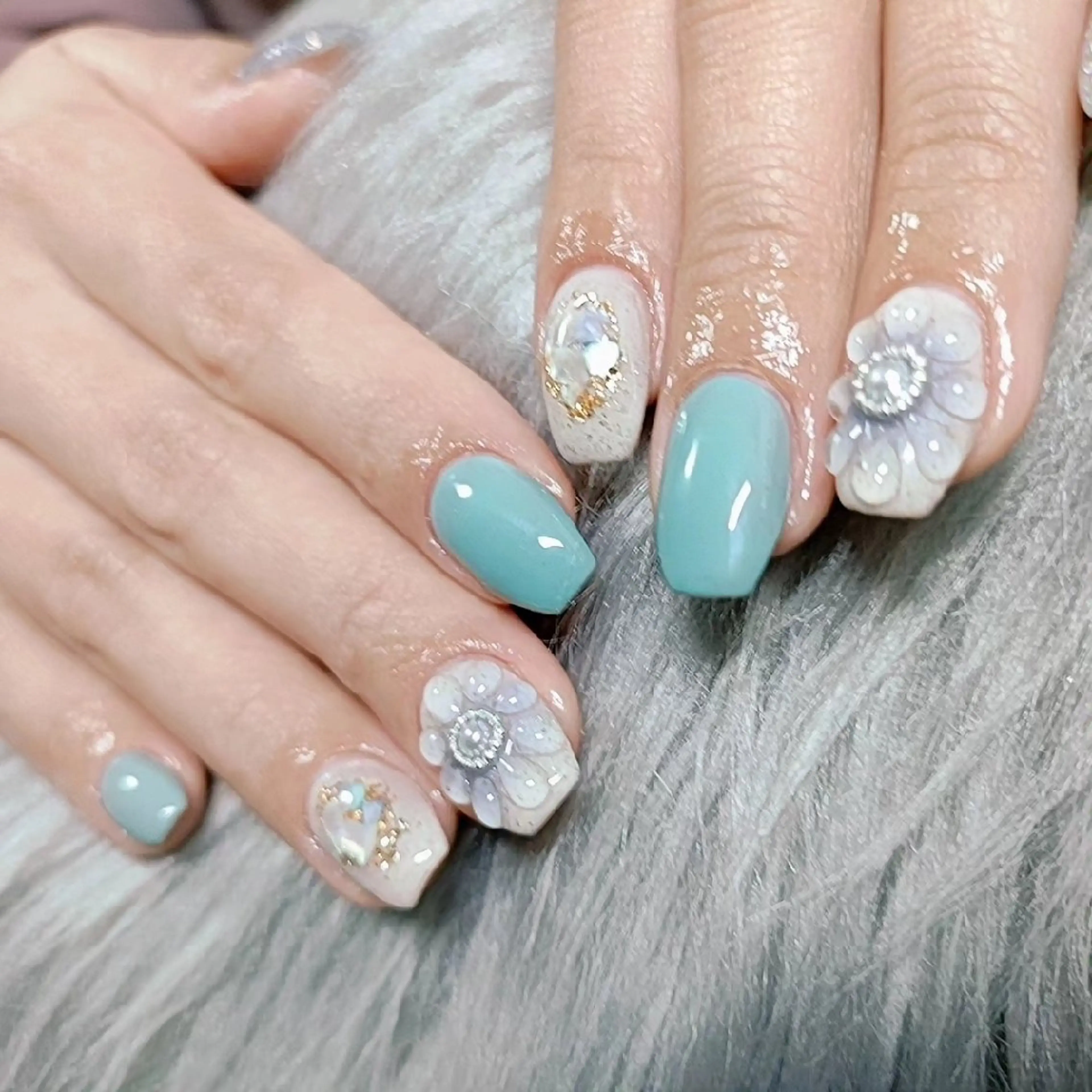 ネイル ハンドネイル Kame_ nail🐢💕のネイルデザイン