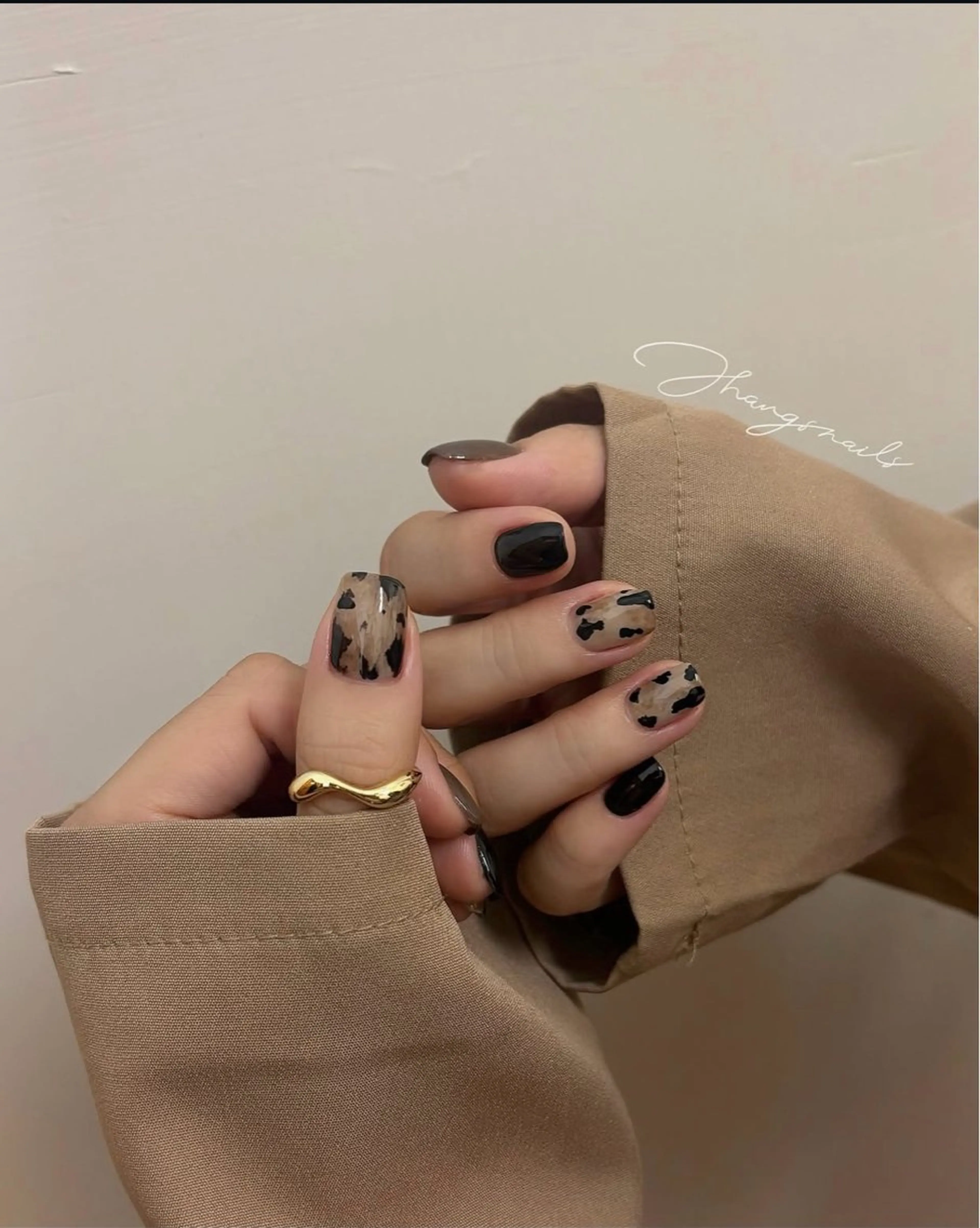 ネイル アートネイル フラッシュネイル フレンチネイル ガラスフレンチ グラデーション ハンドネイル M2 BEAUTY アユミのネイルデザイン