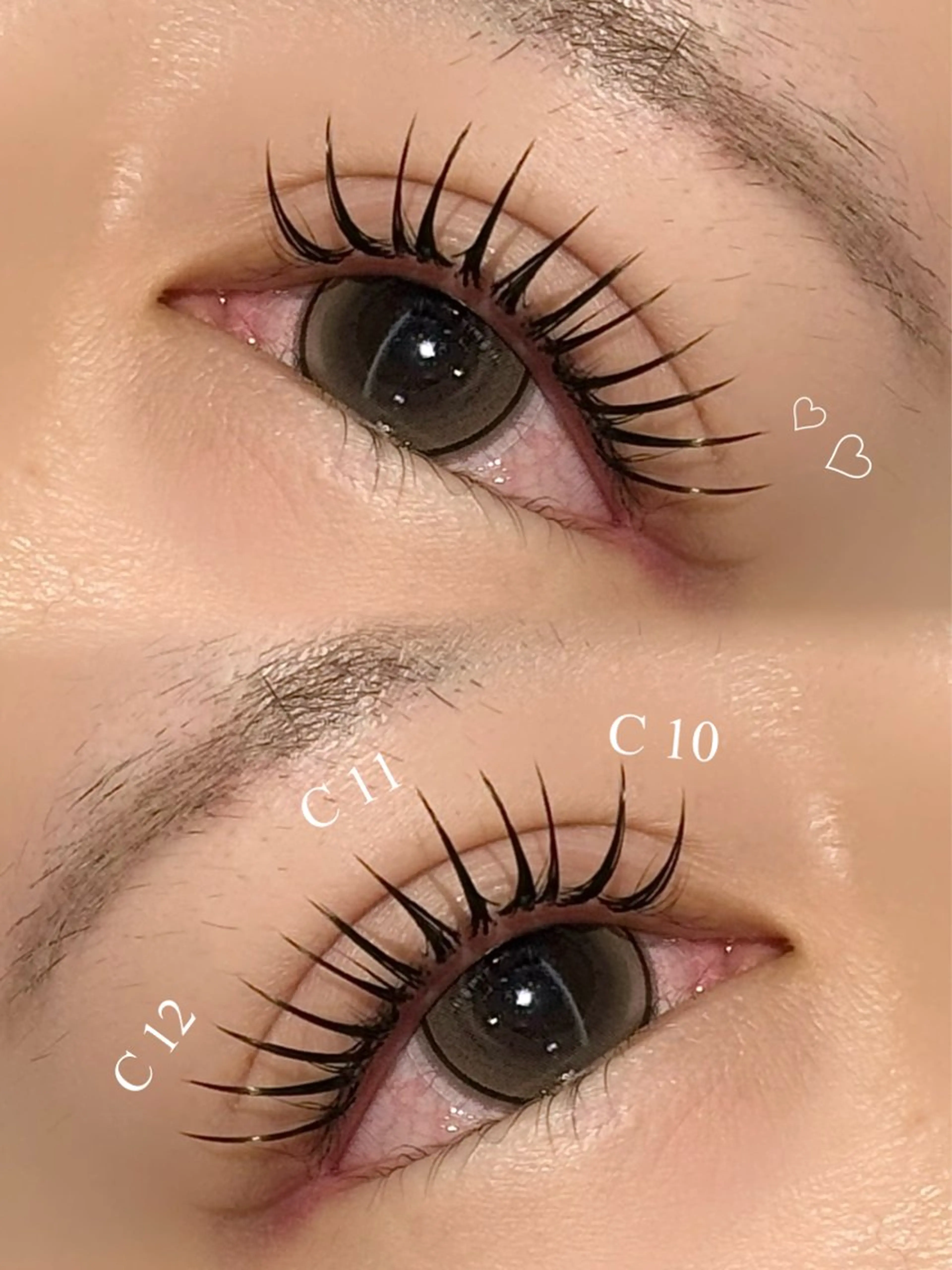 マツエク・マツパ il Anng 伊藤  妃那のマツエク・マツパデザイン