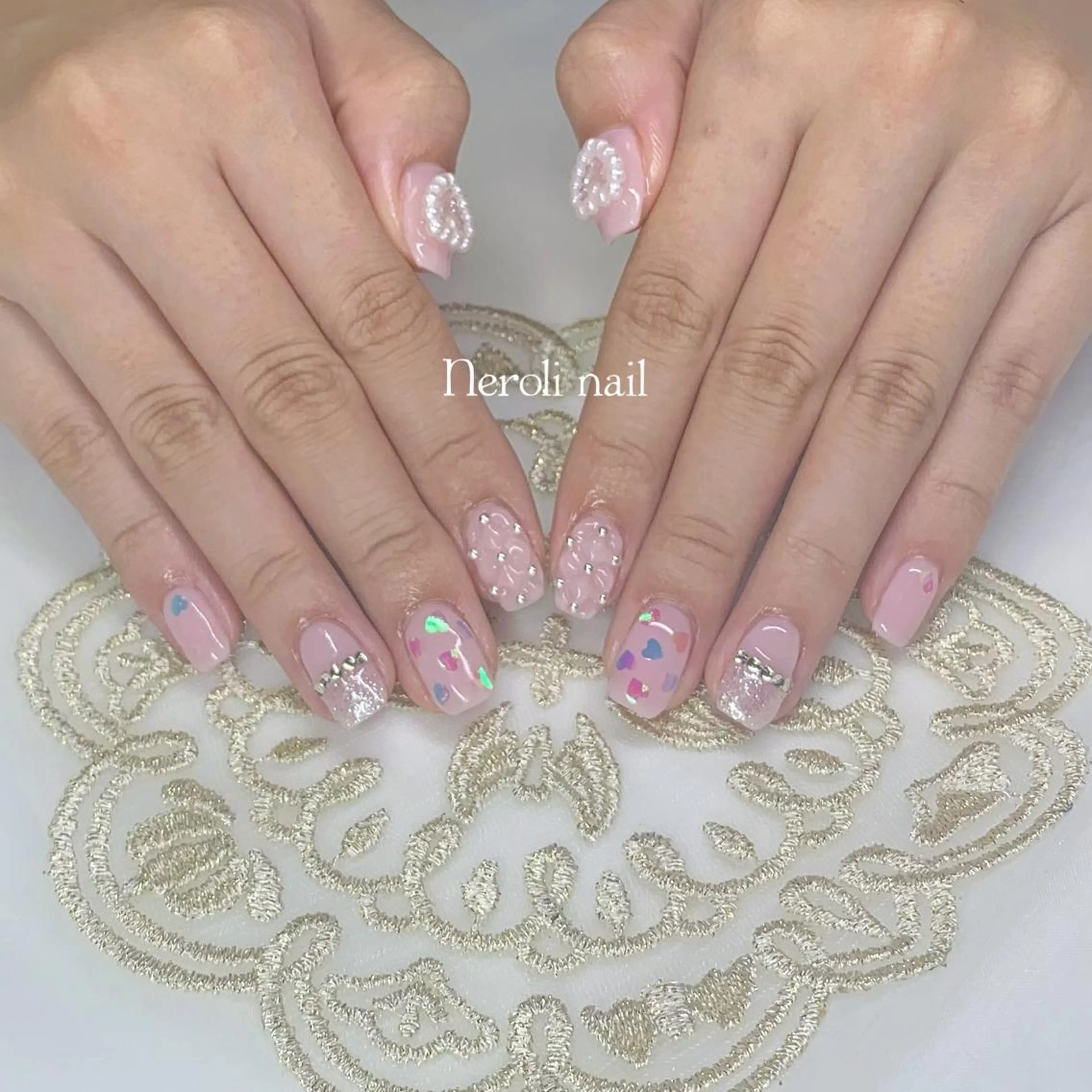 ネイル アートネイル 持ち込み Neroli nailのネイルデザイン