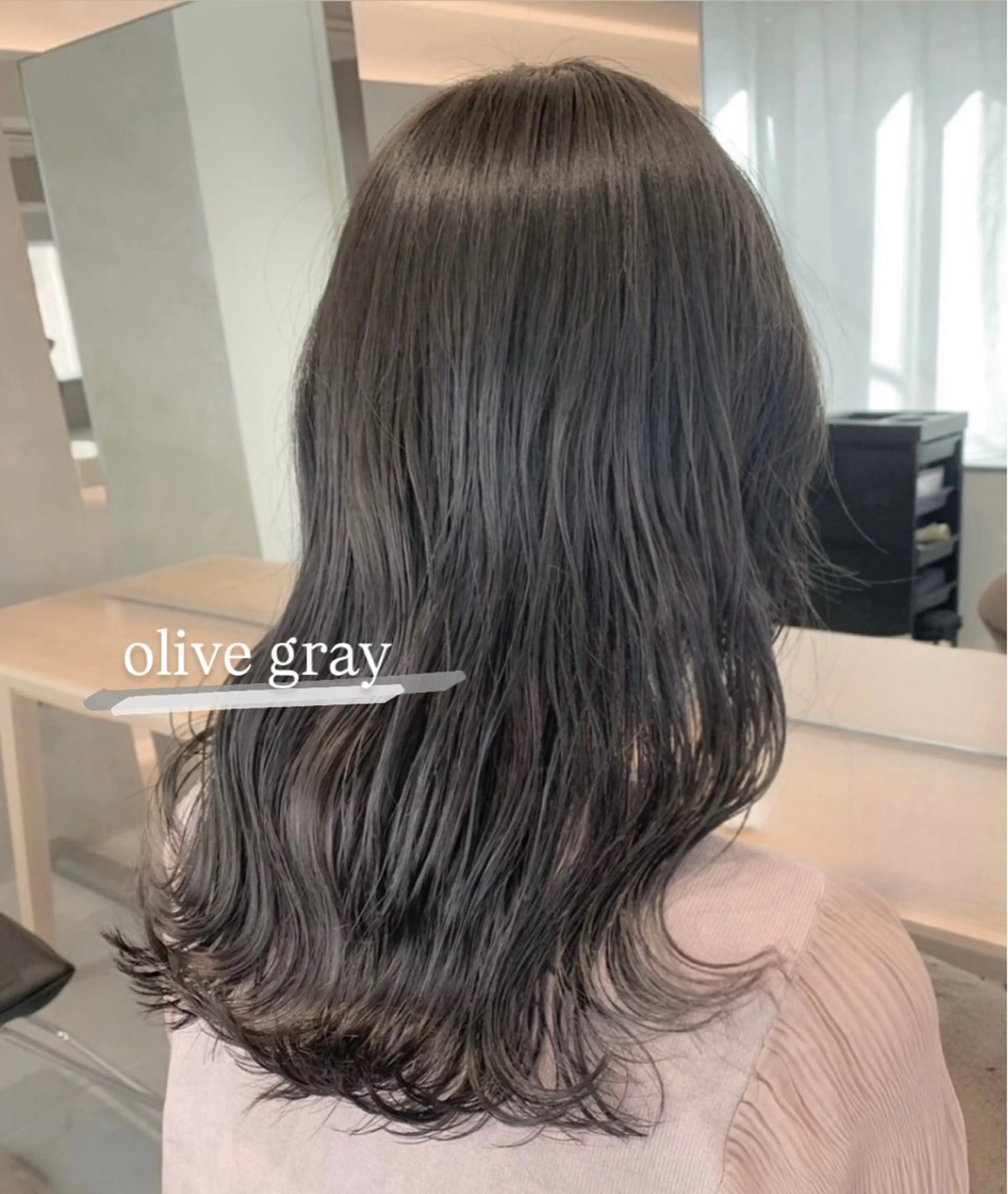 セミロング カラー 似合わせ可愛い製作所 🤍mikuのヘアスタイル
