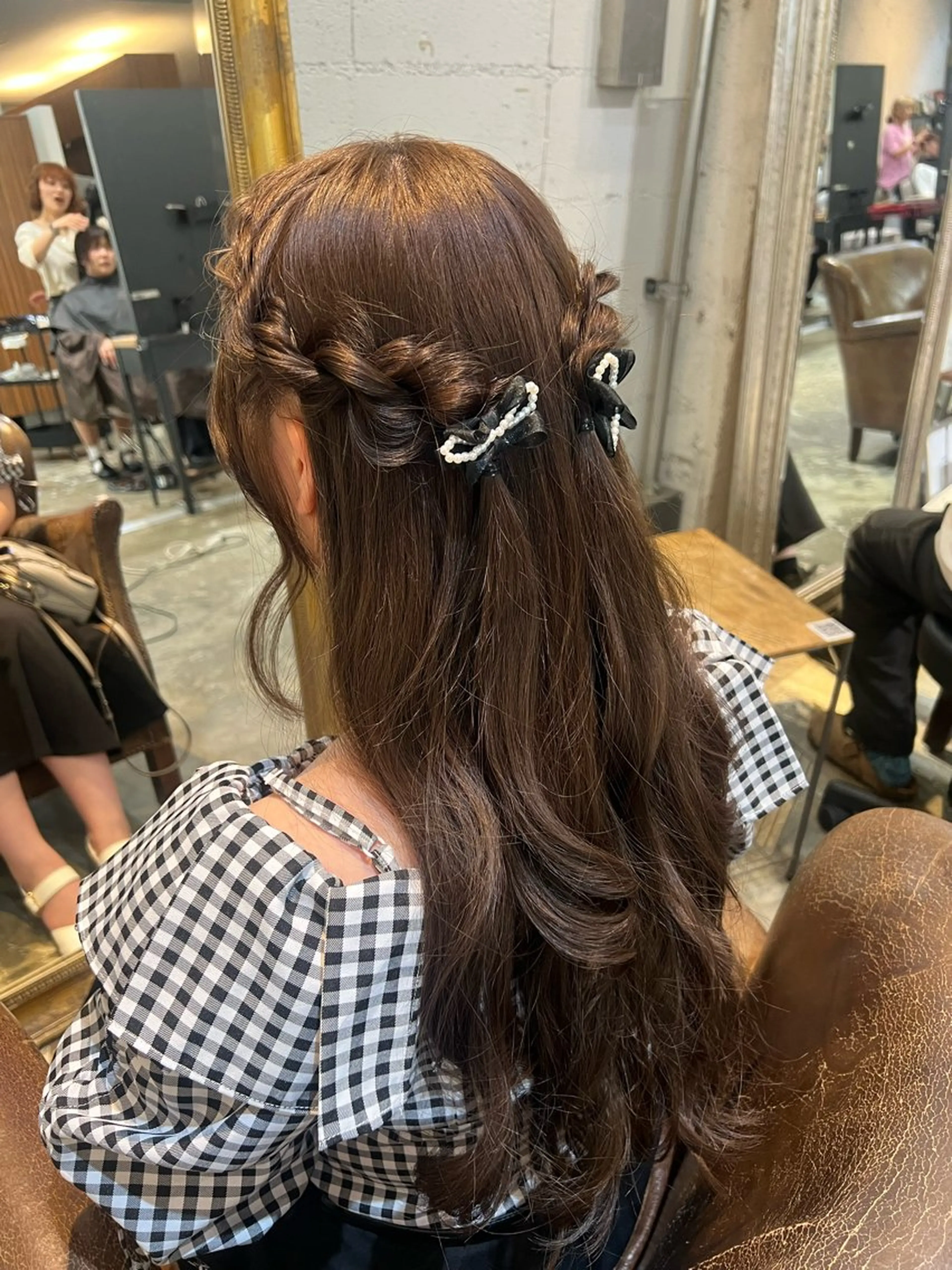 ロング ヘアアレンジ 森田 琴心のヘアスタイル