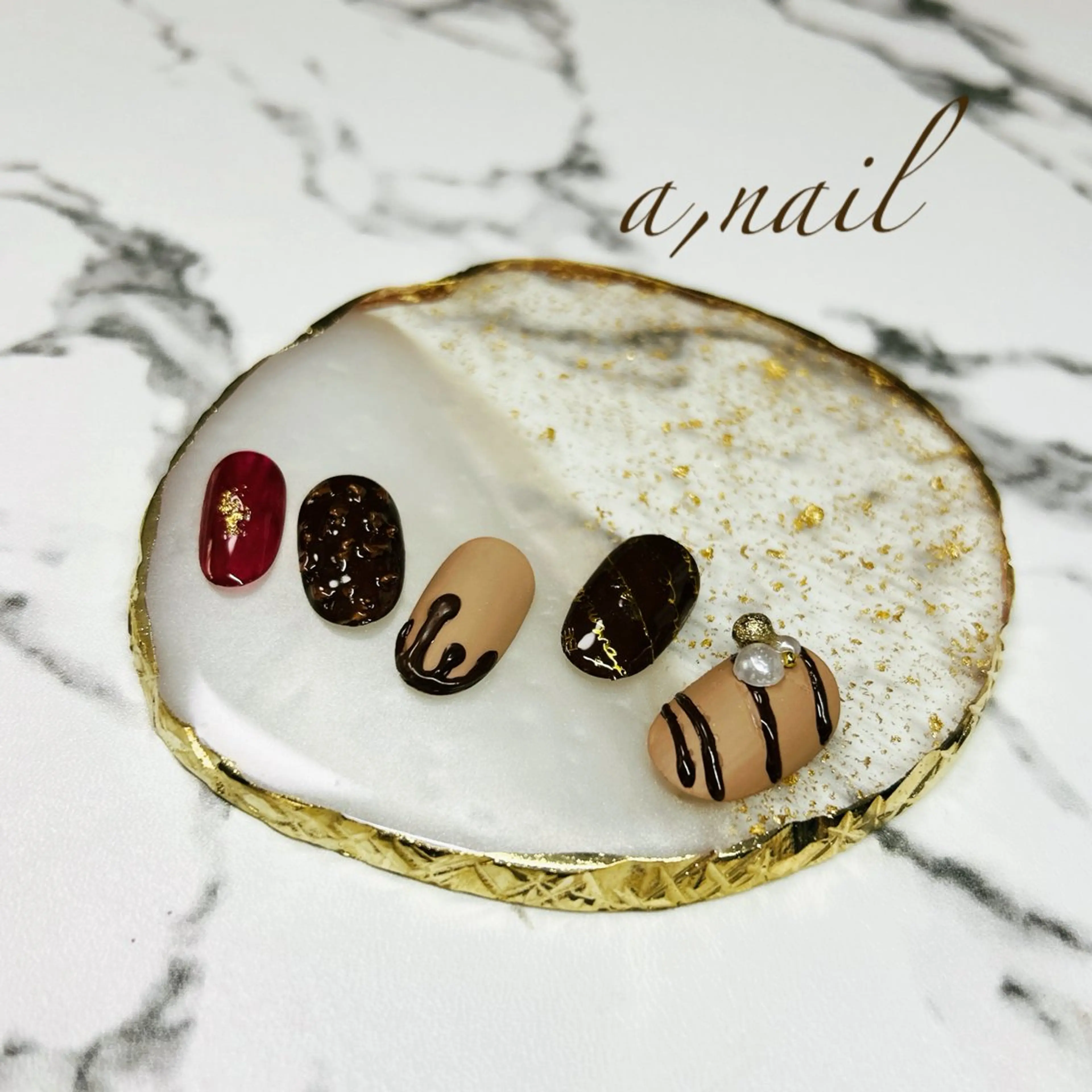 ネイル ジェルネイル グラデーション ワンカラーネイル ぷっくりネイル シンプルネイル ハンドネイル ネイルサロン エーネイルのネイルデザイン