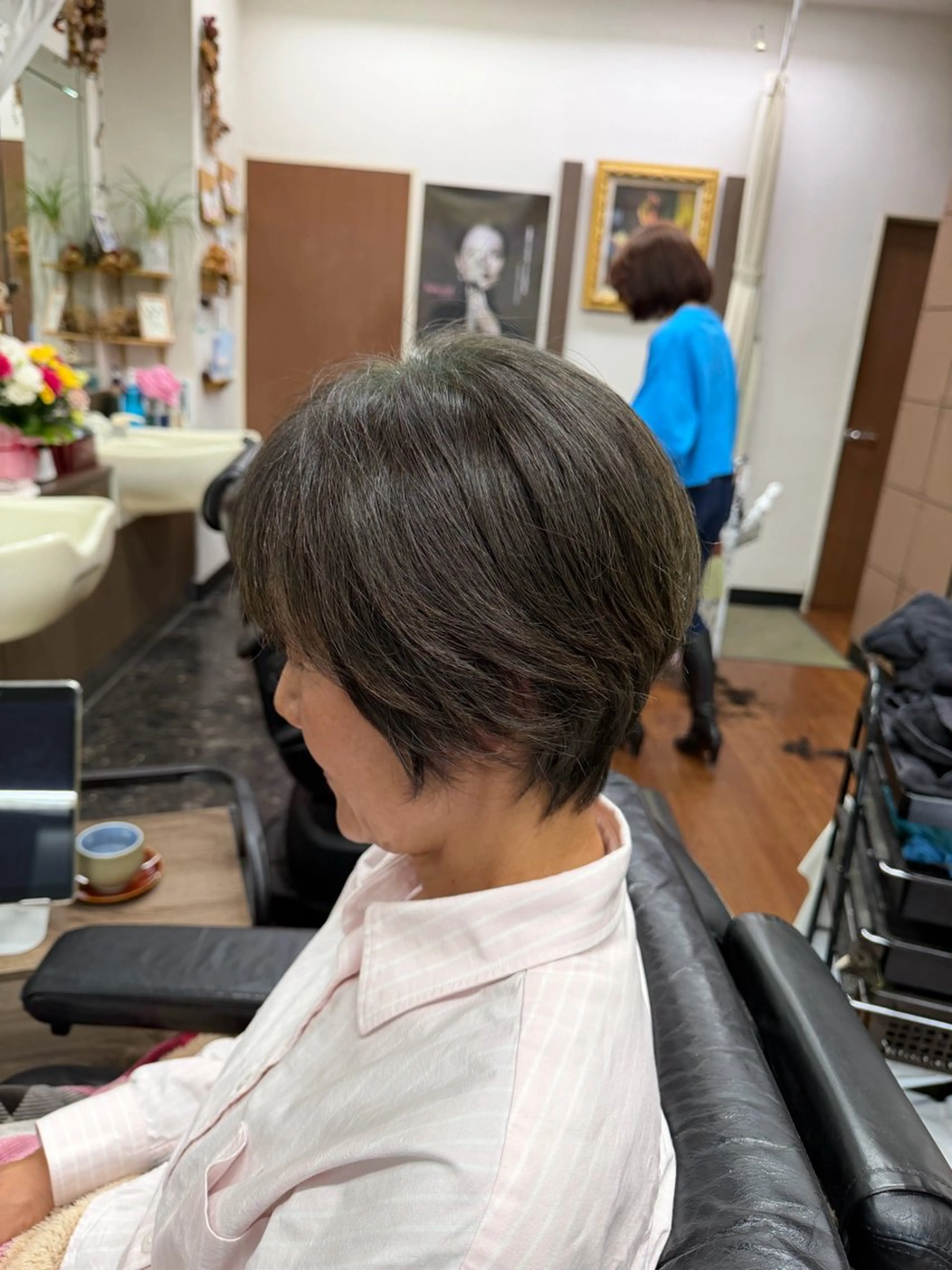 ショート カラー 竹村 勇輝のヘアスタイル