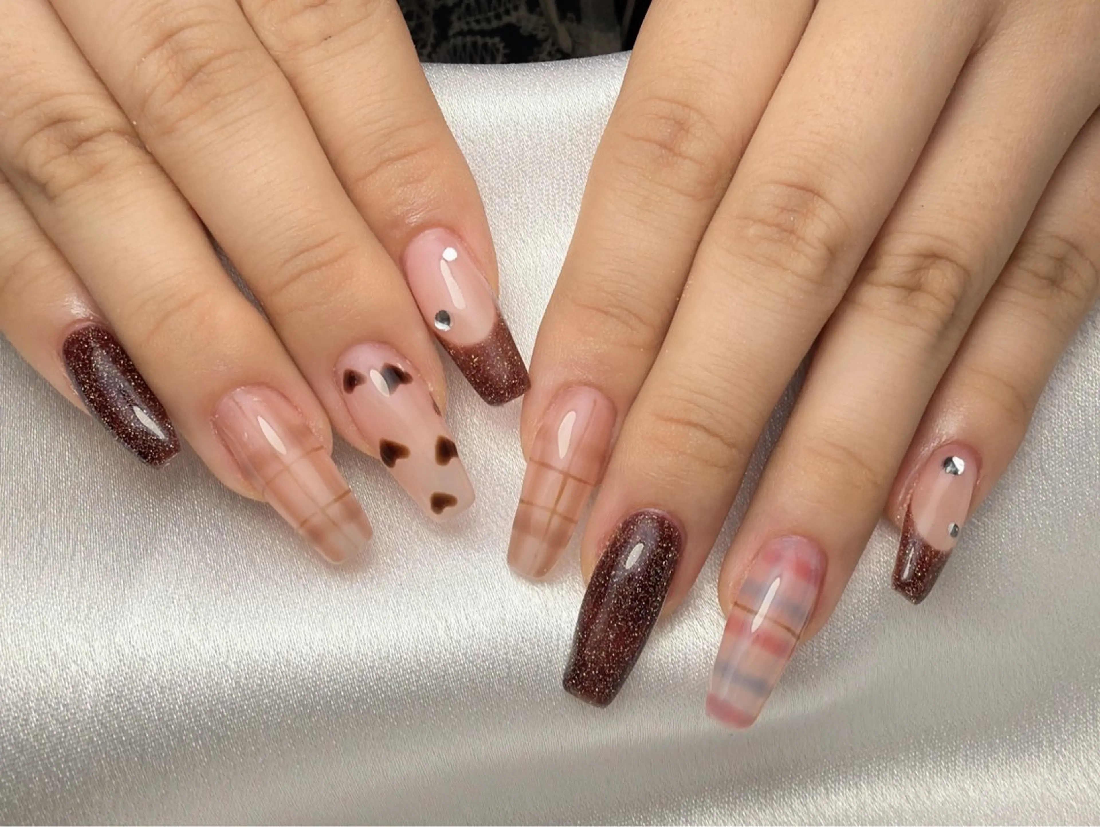 ネイル ハンドネイル ❤️ aura❤️のネイルデザイン