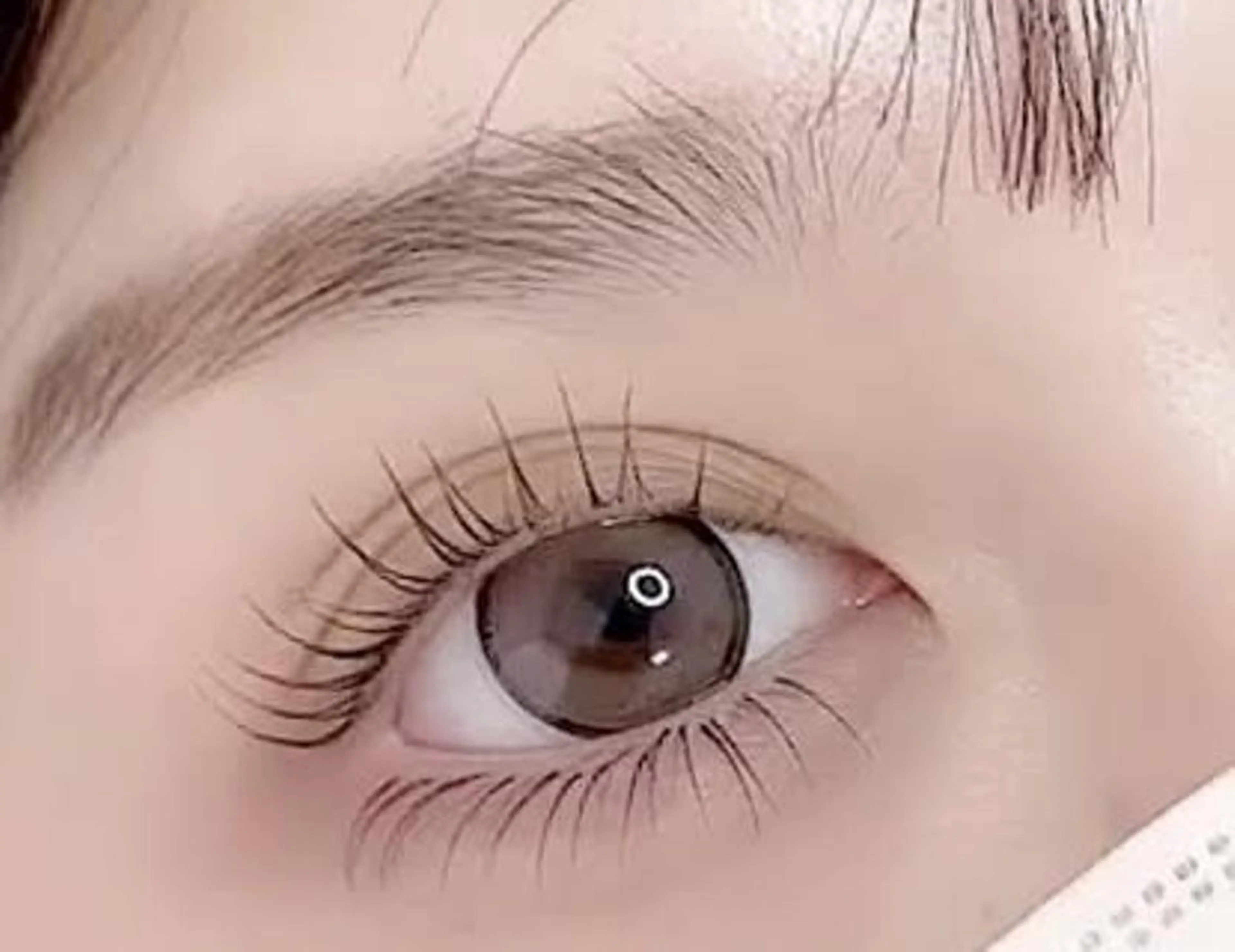 下まつげエクステ 40本の写真