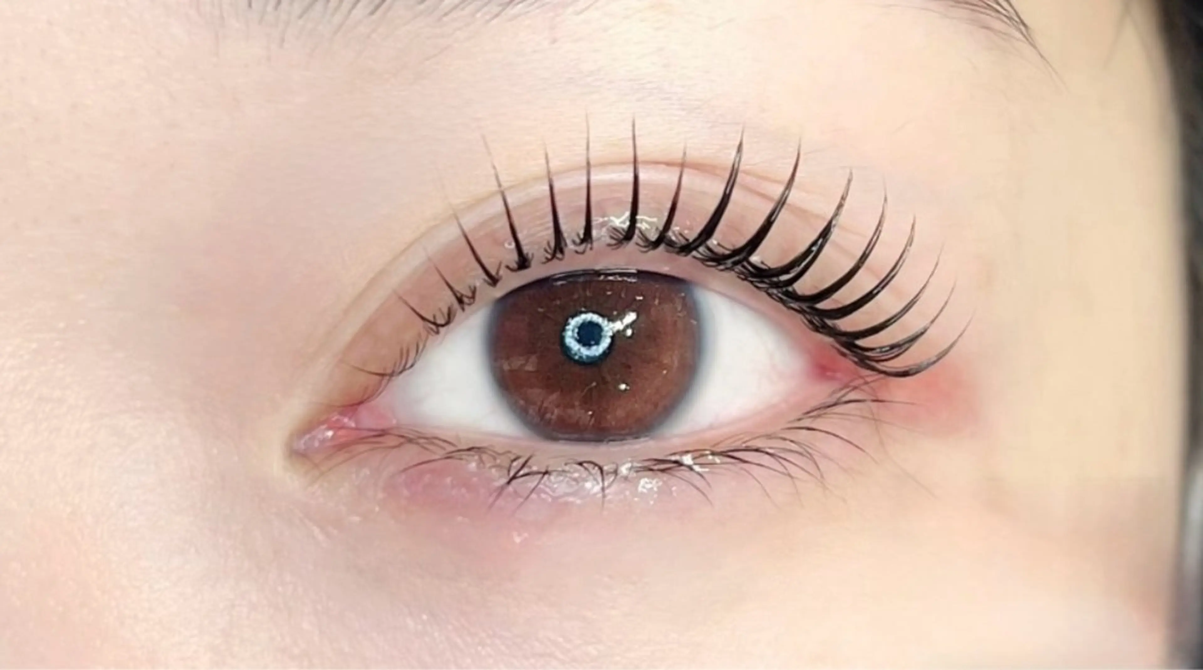 韓国風まつげパーマの写真