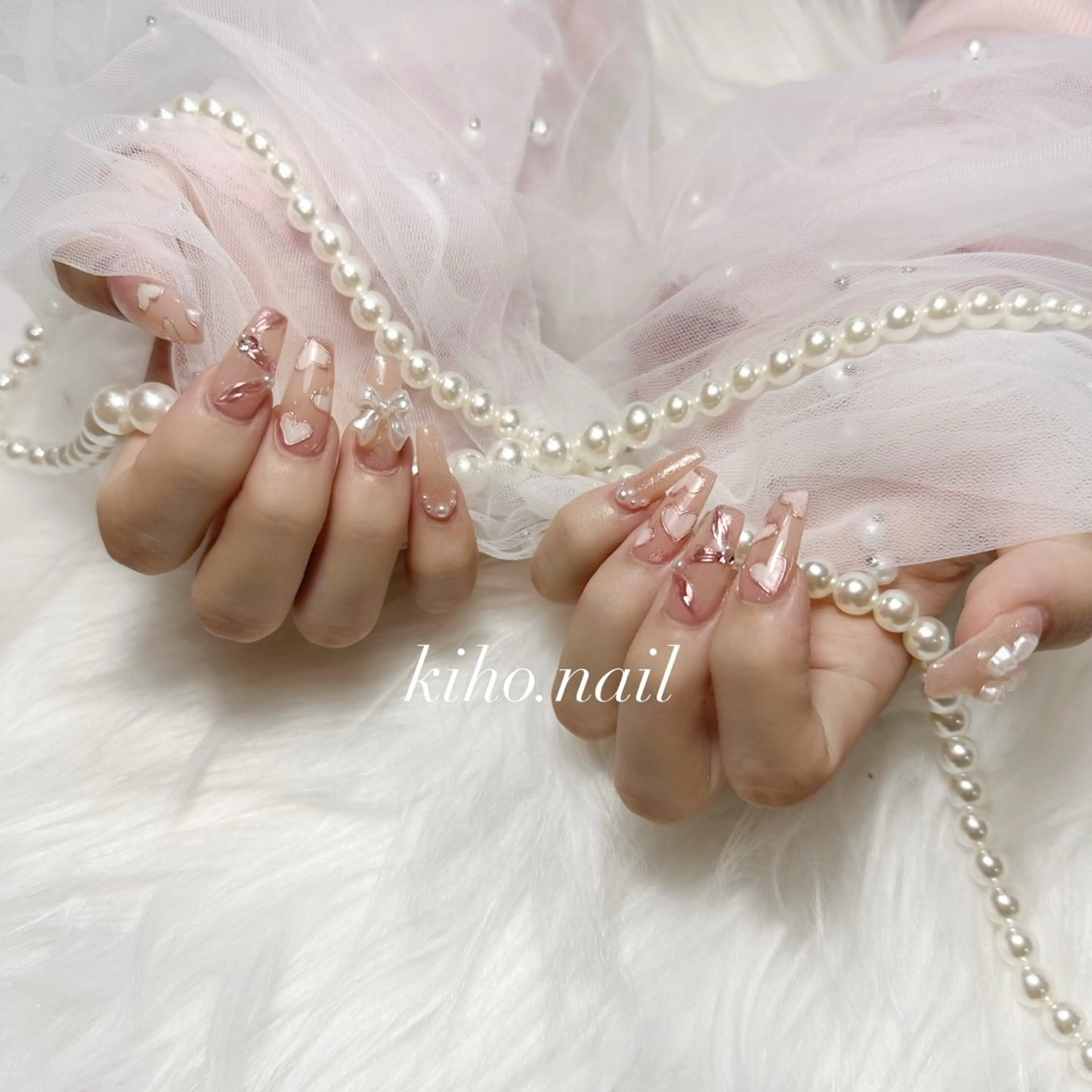 ネイル ハンドネイル KIHO 【週一深夜ネイル】のネイルデザイン