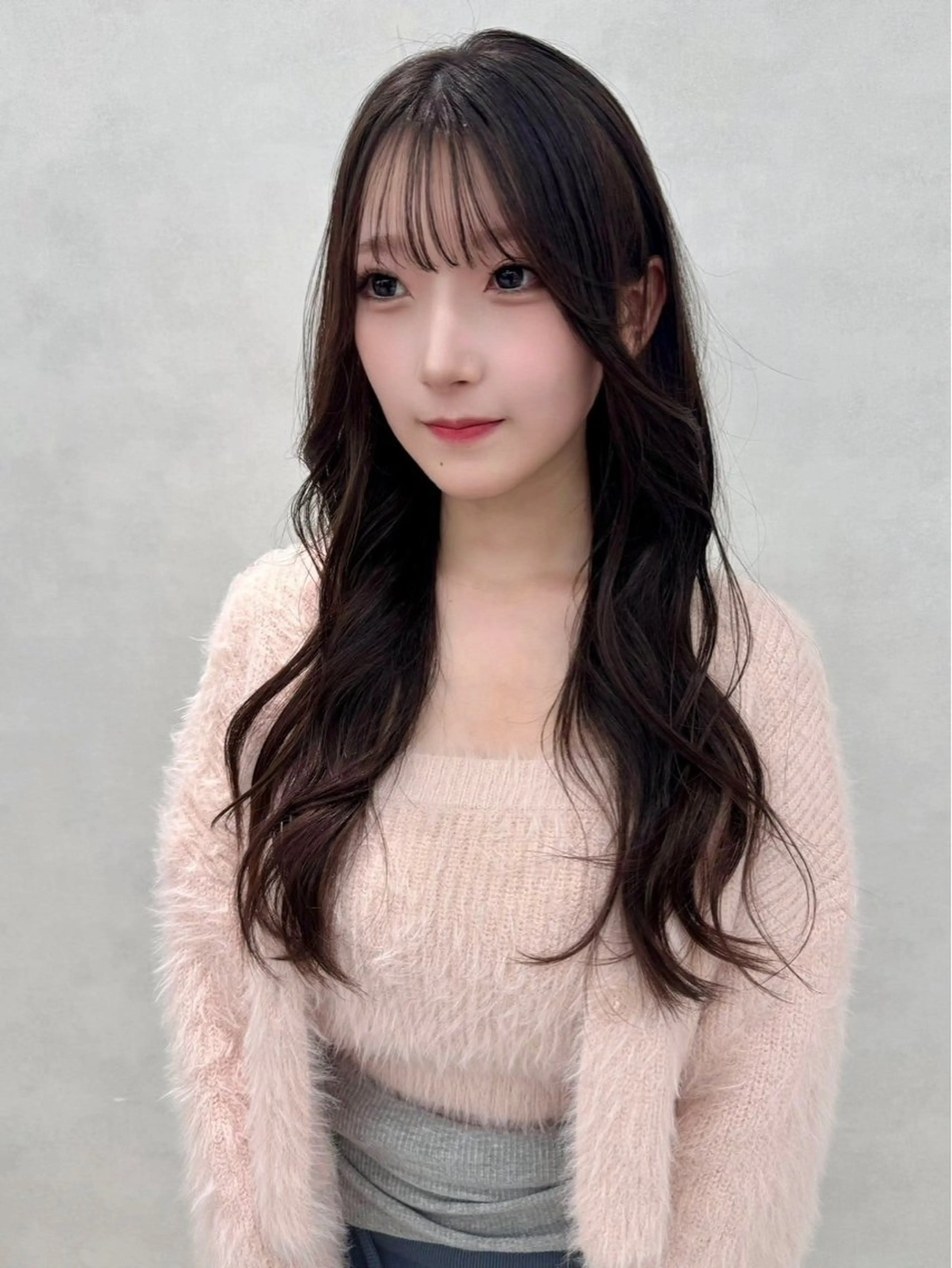 ロング カラー 顔周り/韓国レイヤー junkaのヘアスタイル