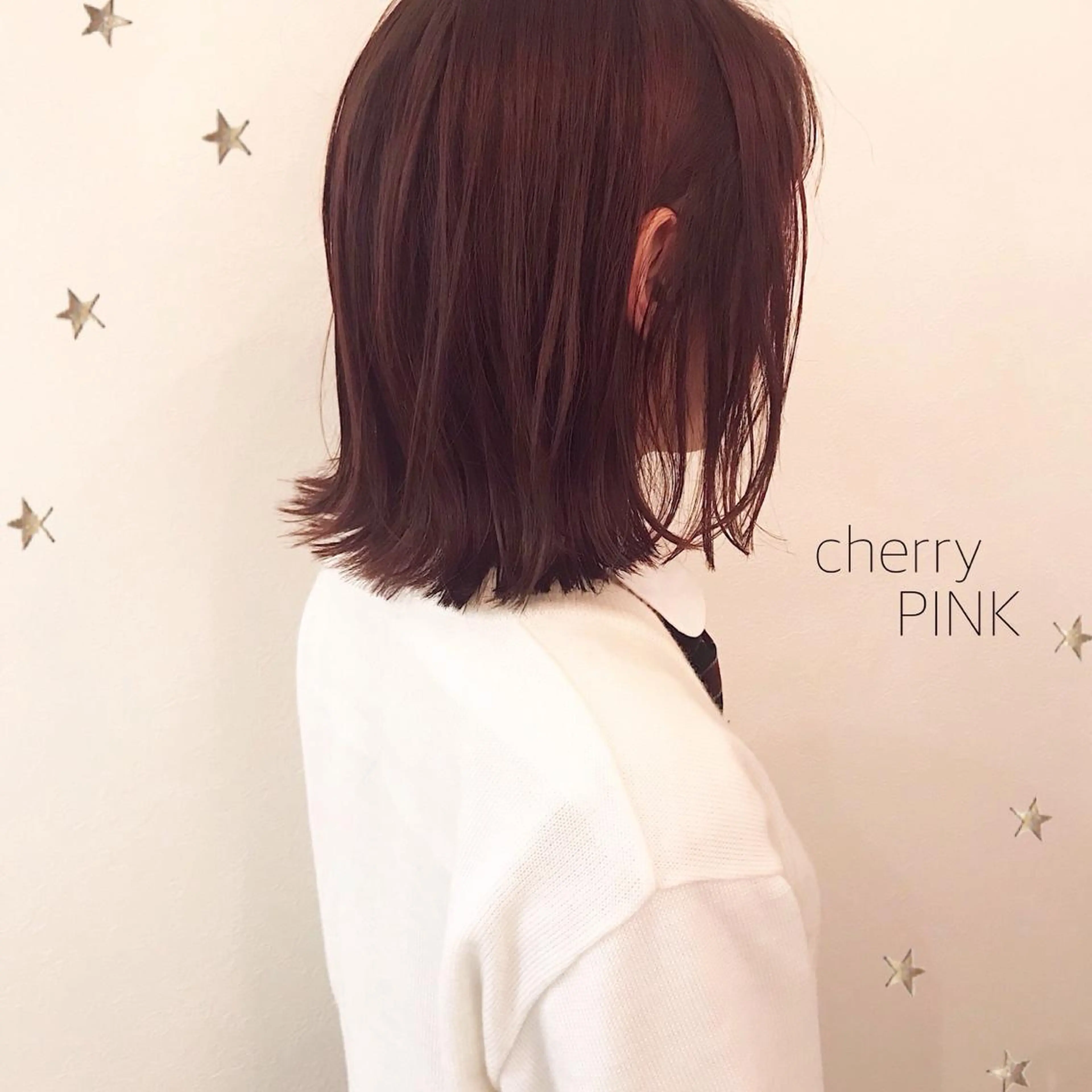 ミディアム カラー 市川 千夏のヘアスタイル