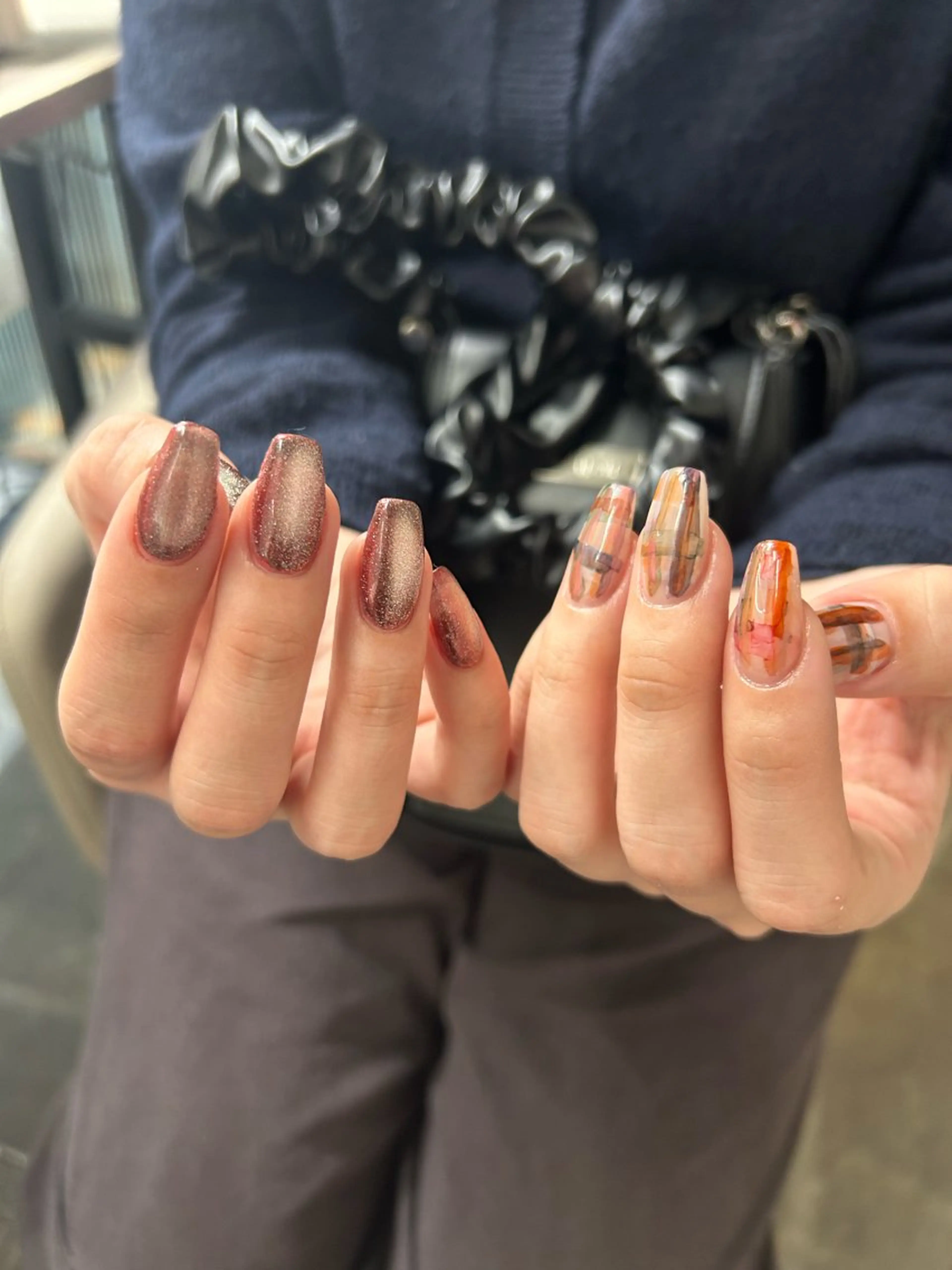 ネイル 長さ出し 木戸 有佐のネイルデザイン