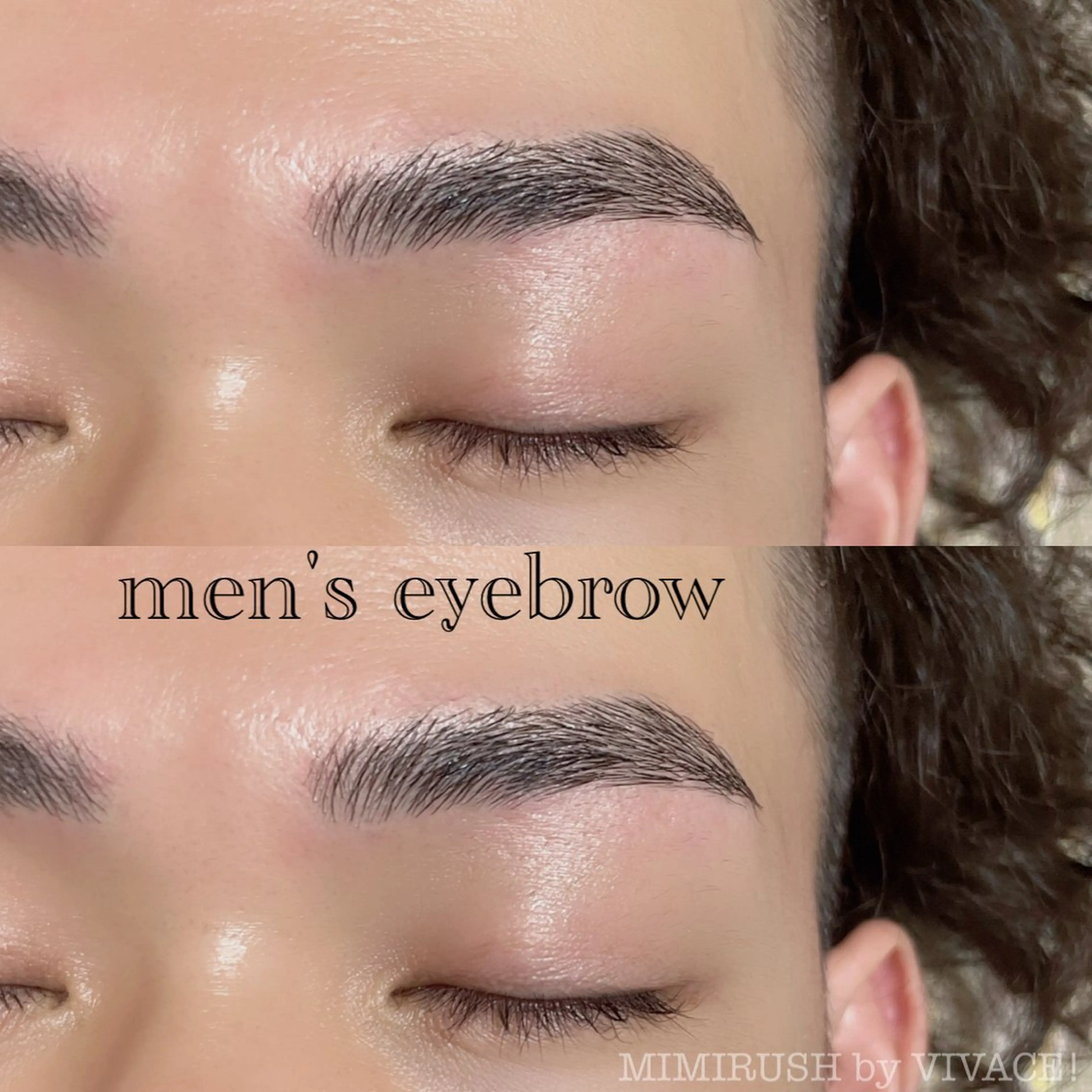 メンズ アイブロウ メンズパーマ MIMI RUSH 塚本の眉毛・アイブロウイメージ