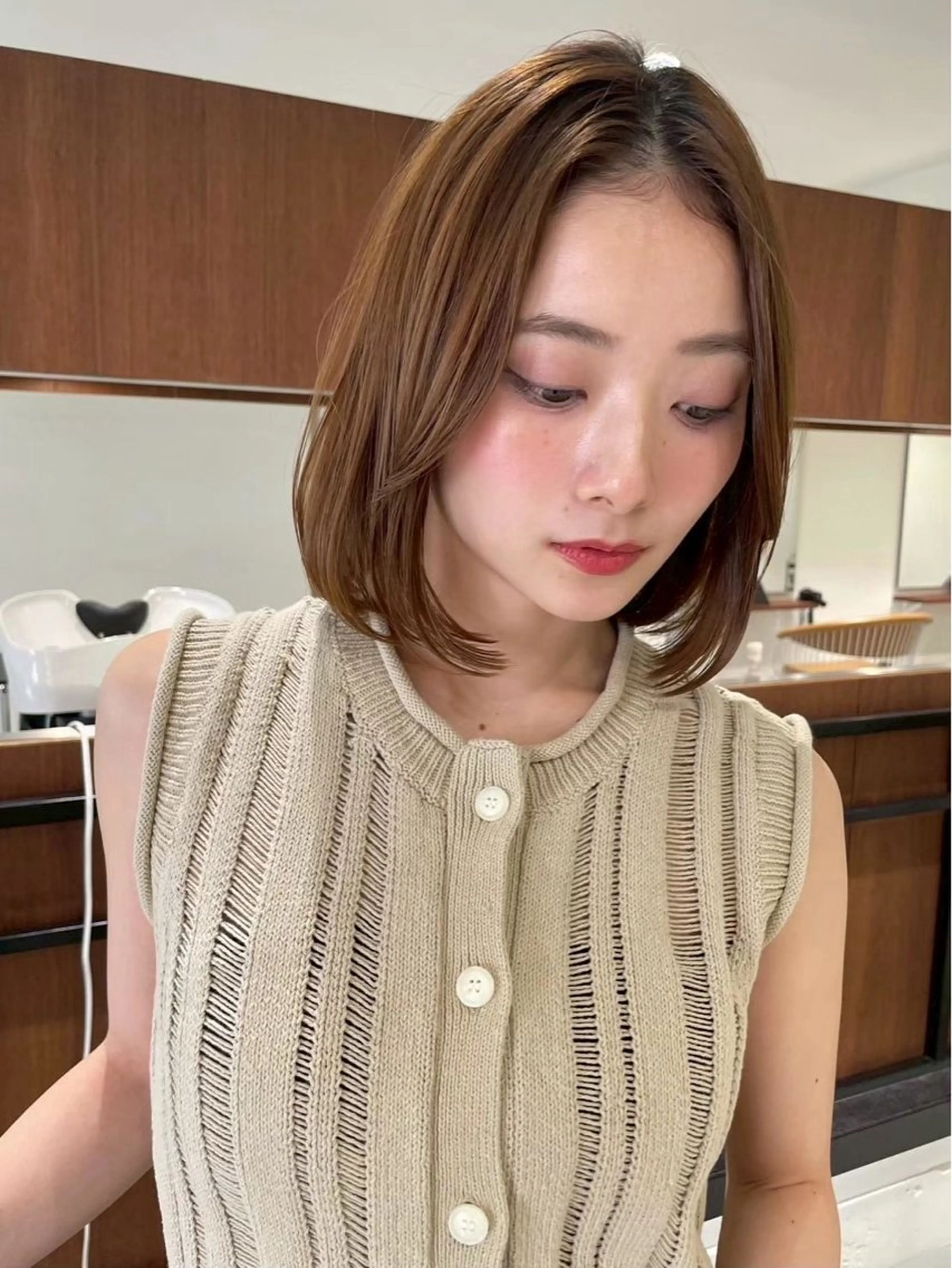 ショート カット ハイトーンボブ 💎凜💎のヘアスタイル