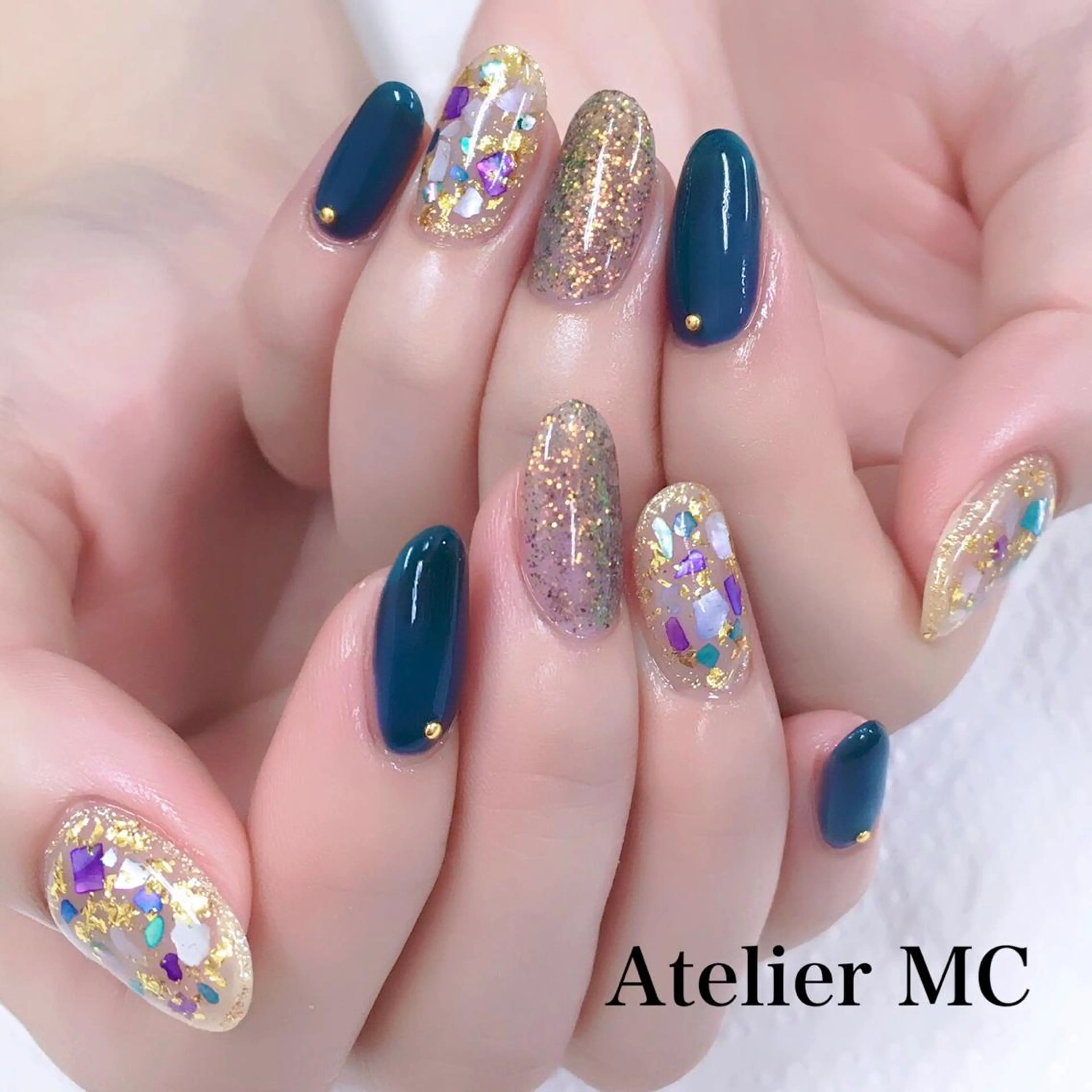 ネイル ハンドネイル アトリエ エムシー 【新富町・東銀座】のネイルデザイン
