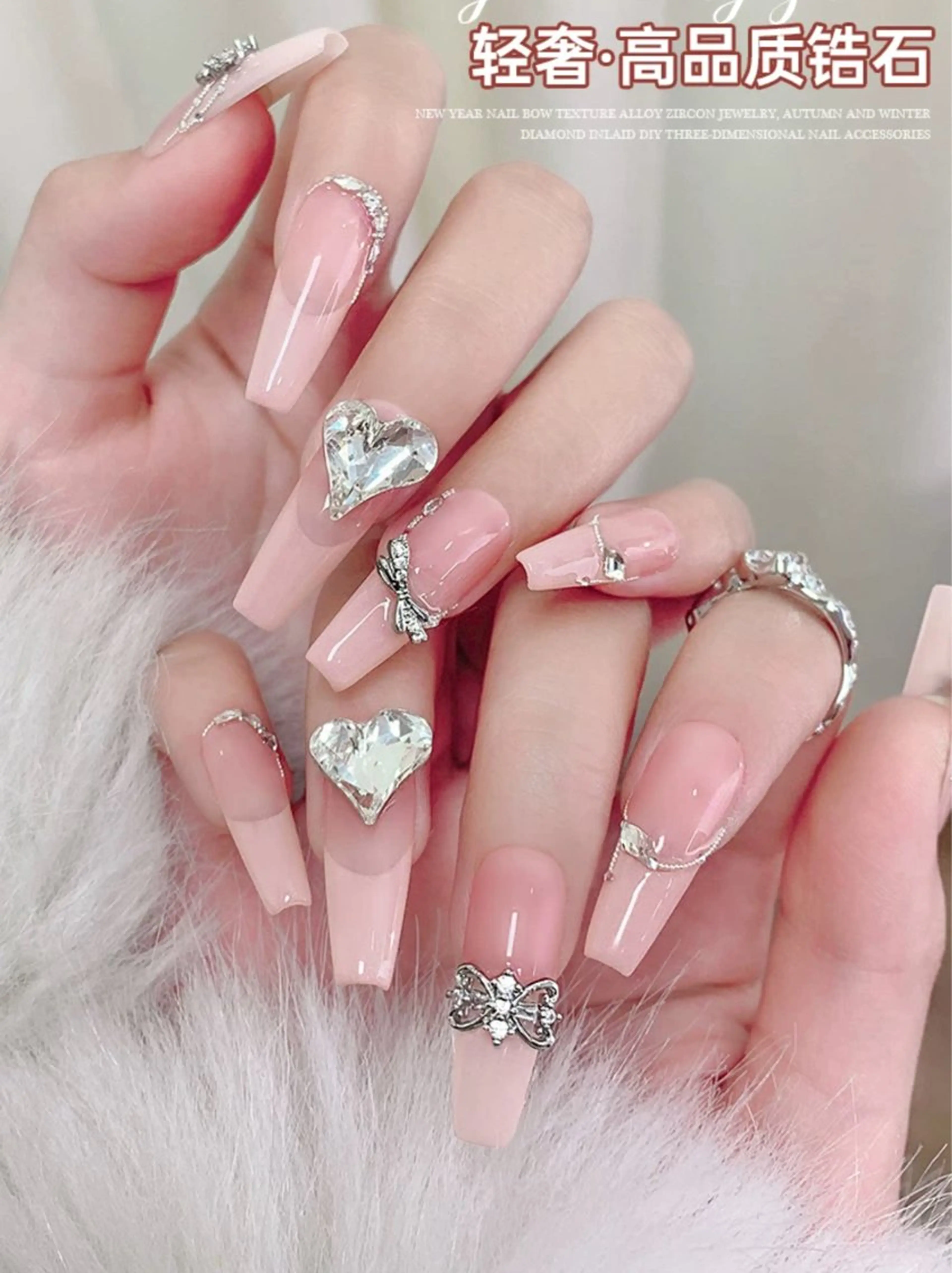 セミロング ハンドネイル 長さだし専門店 ROKANAILのネイルデザイン