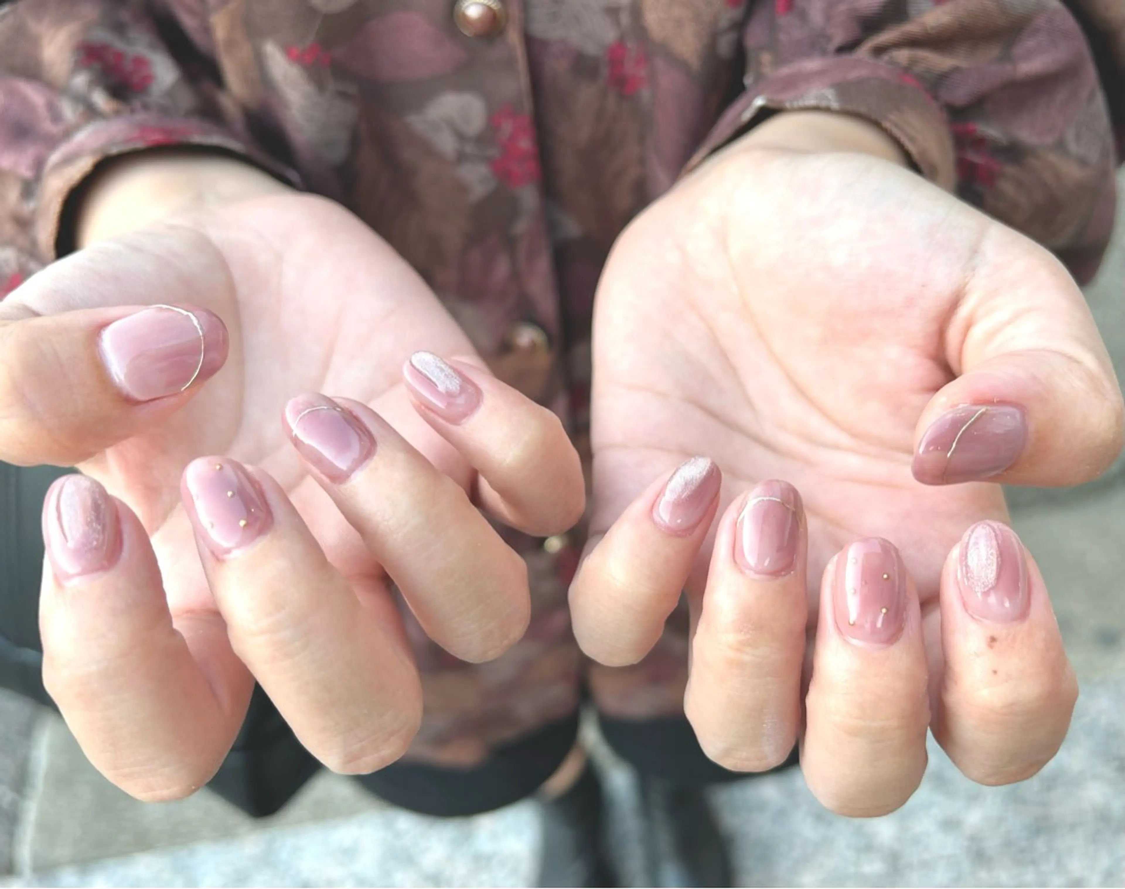 ネイル 前田 萌のネイルデザイン